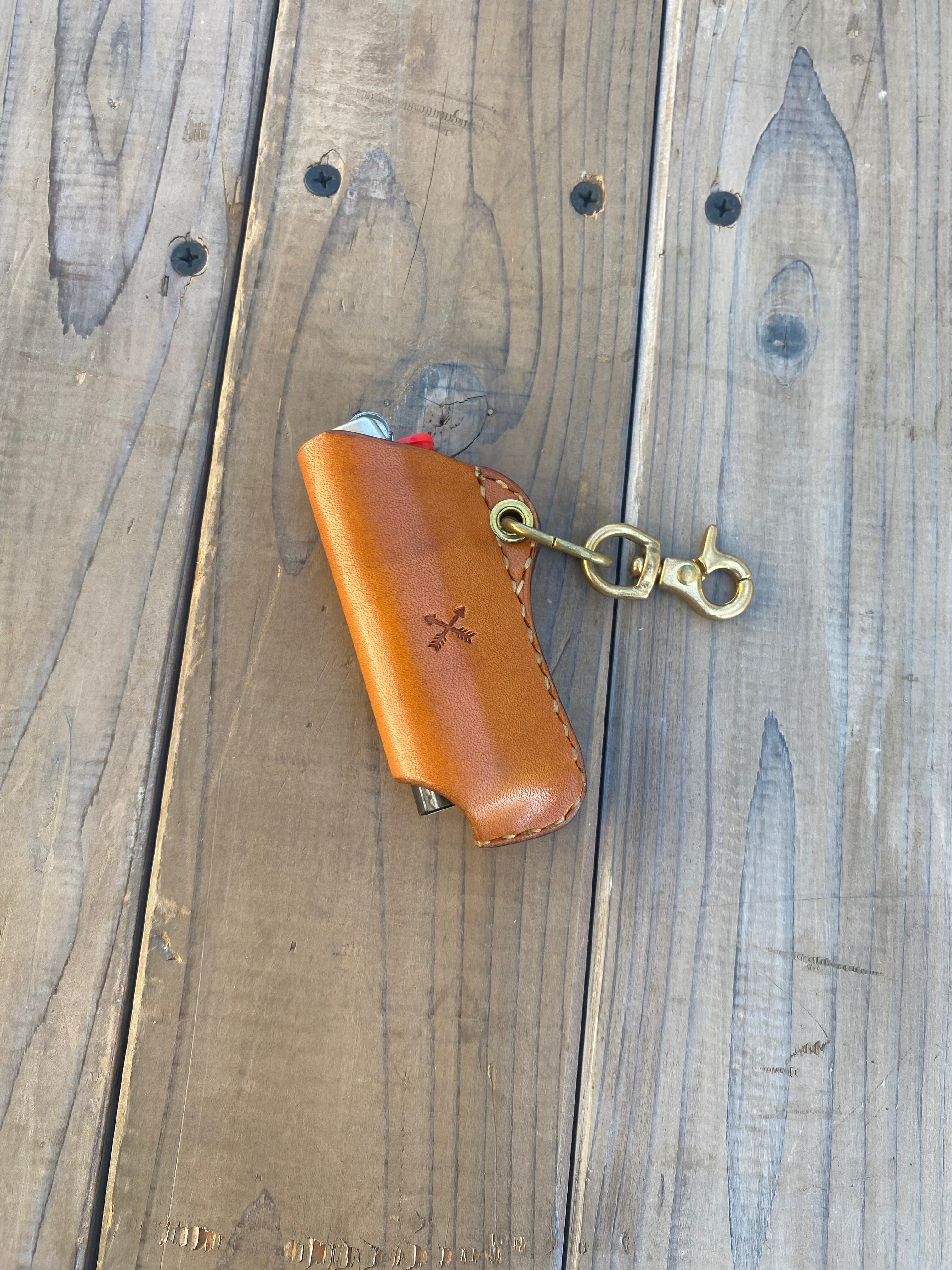 ライターケース レギュラーBIC用 | Leather Craft Chaos13