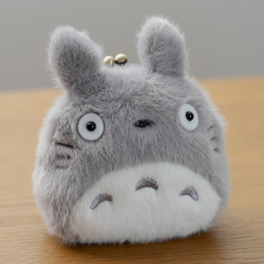 となりのトトロ ふわふわ がま口 大トトロ（7839） | すすのこ商店