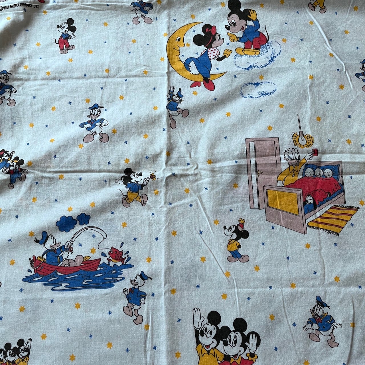ディズニーヴィンテージファブリック シーツ&ピローケース リメイク