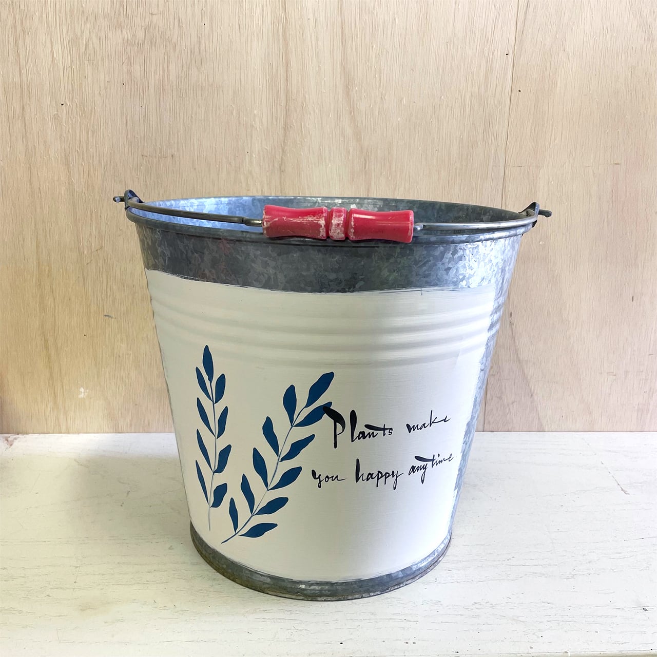 抽選販売【リメイクバケツ】バケツプランター プランツ | naco:Re