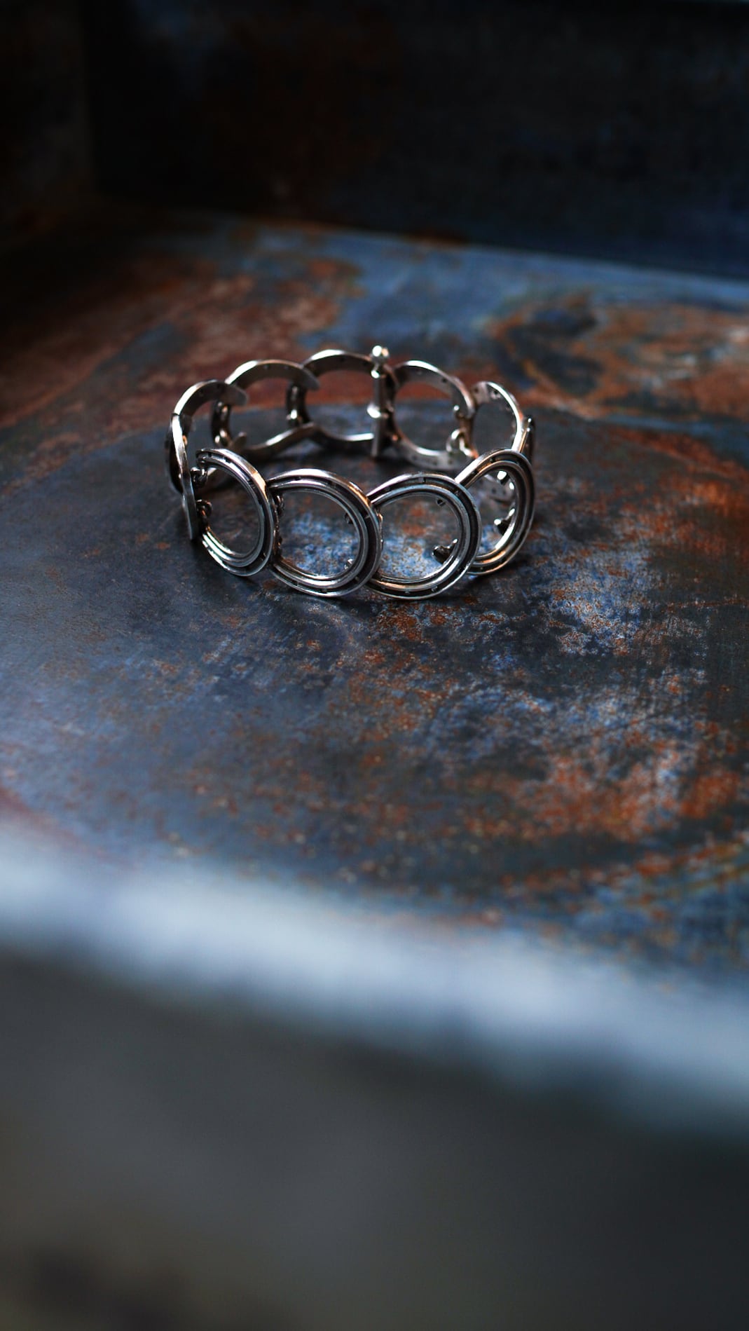 1970s】GUCCI グッチ ホースシュー ブレスレット 《シルバー925