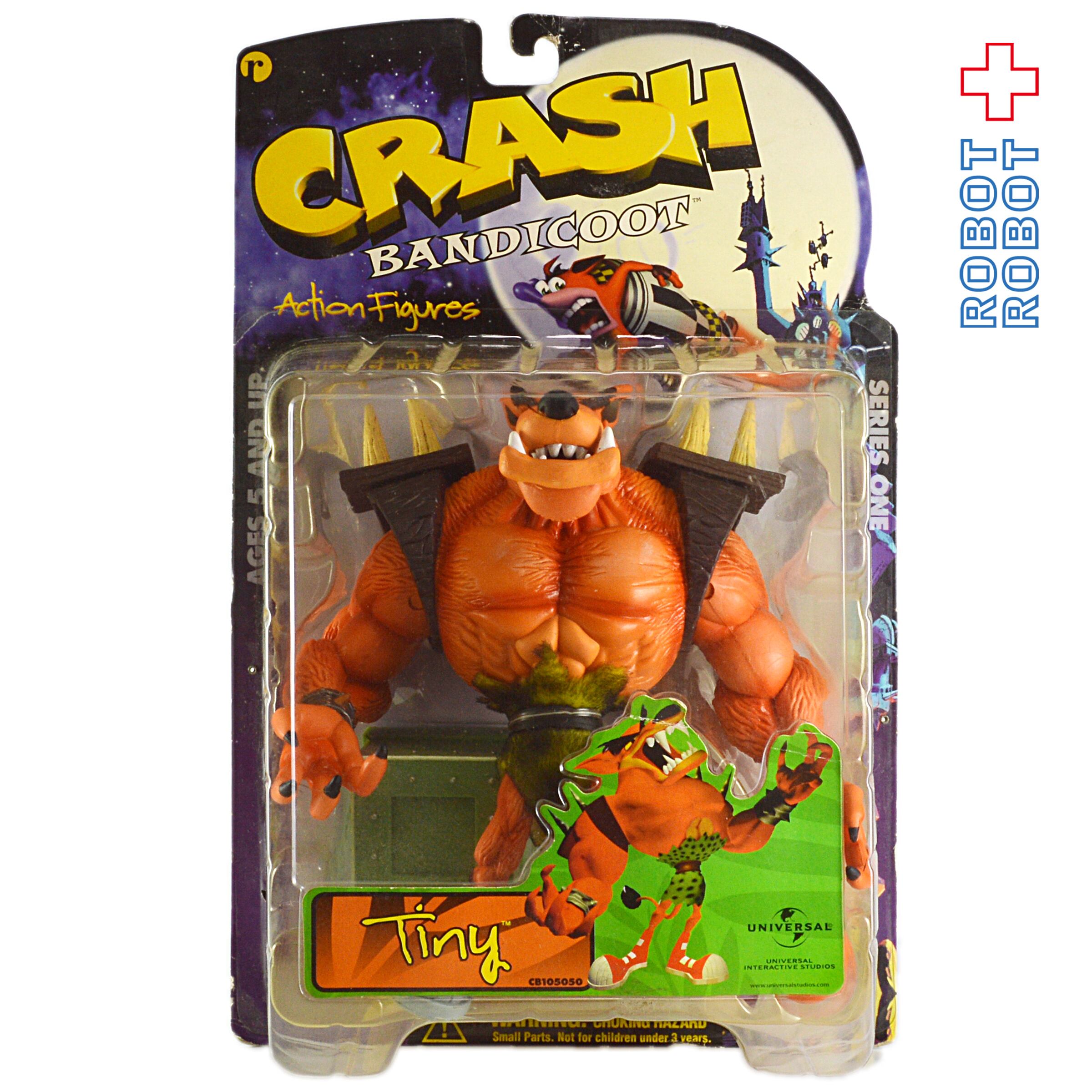 クラッシュ・バンディクー アクション・フィギュア タイニー・タイガー