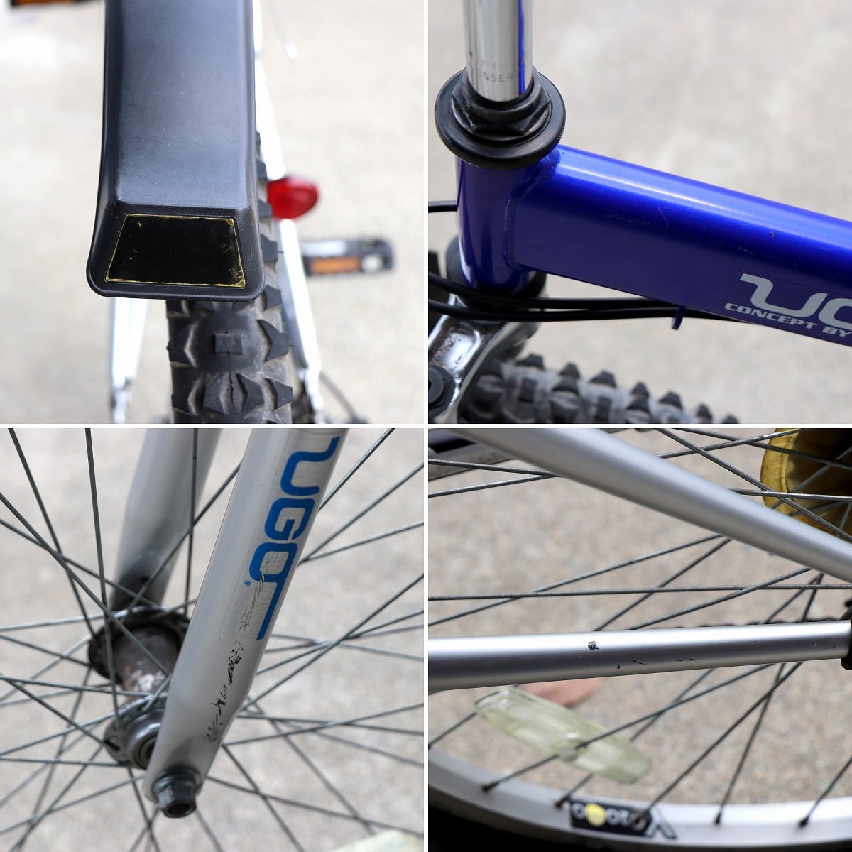 UGO・片山右京モデル・MTB・折りたたみ自転車・No.200708-578・ヤマト