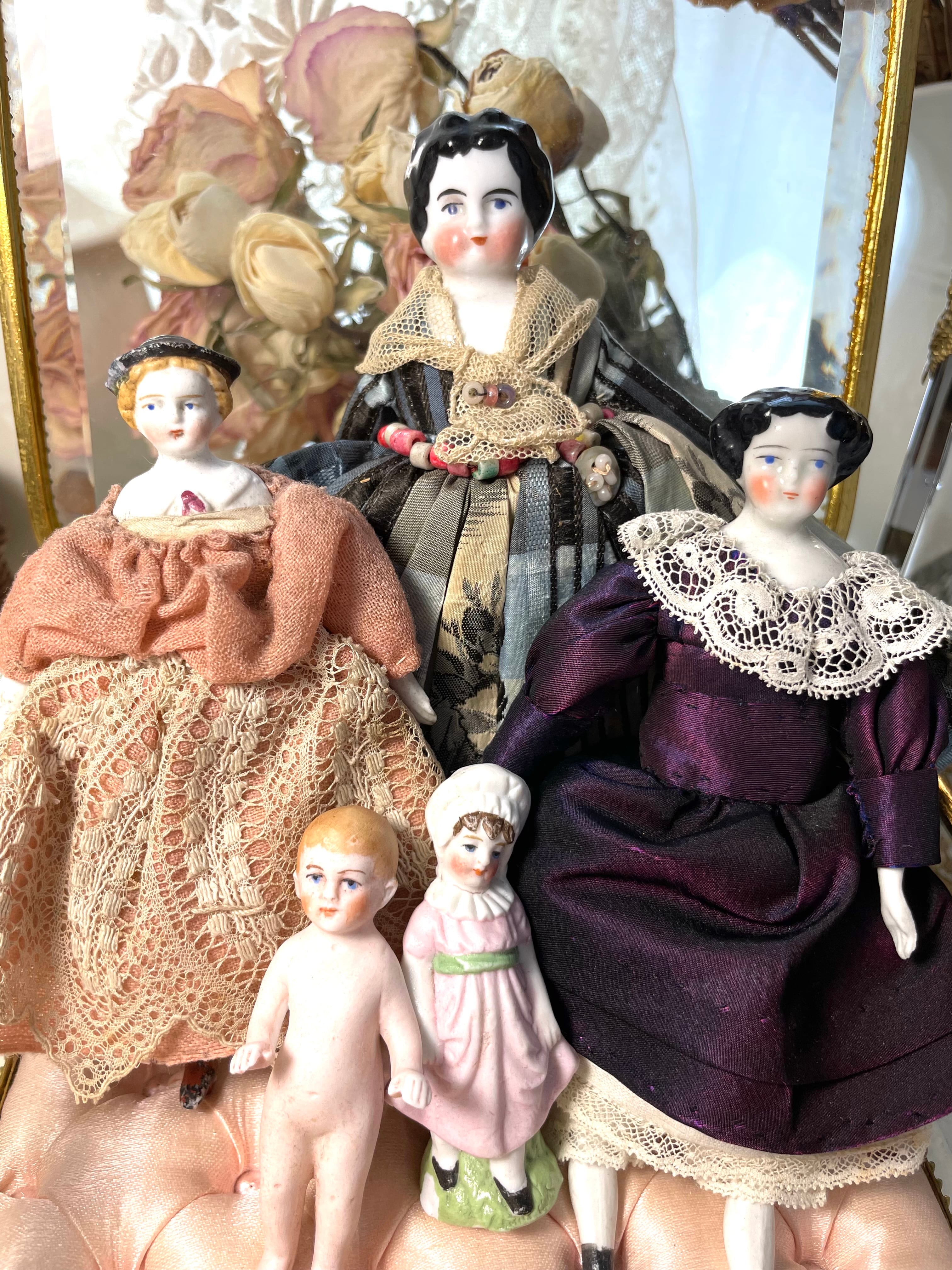 チャイナヘッド（磁器製）ドール | Epines de Rose Paris Vintage