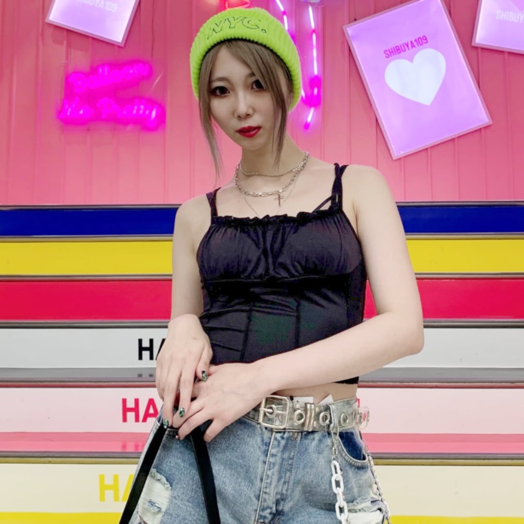 チェストギャザーキャミソール | VOLCAN&APHRODITE