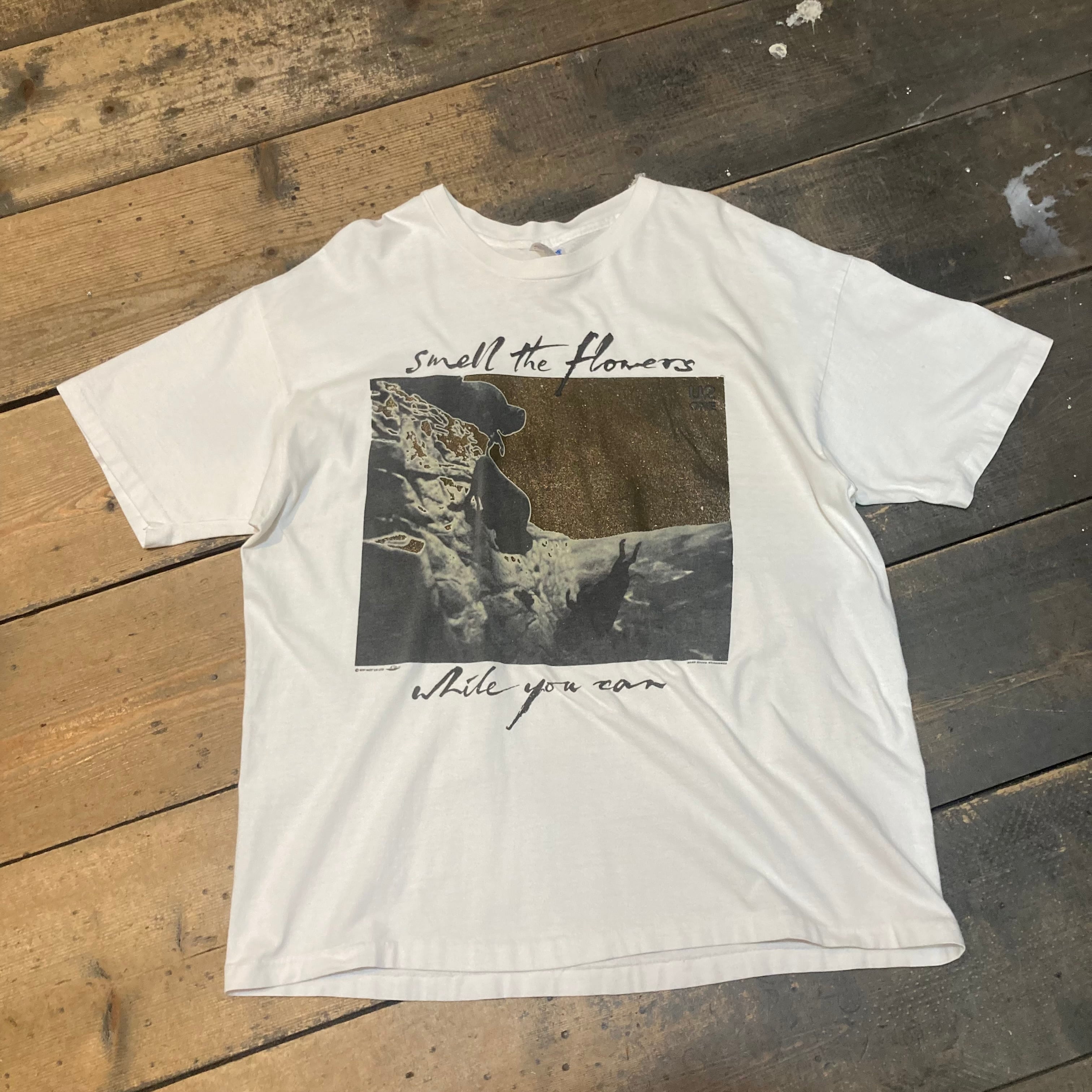 90s U2 ONE band T-shirt “size XL” “made in USA” 90年代 ユーツー