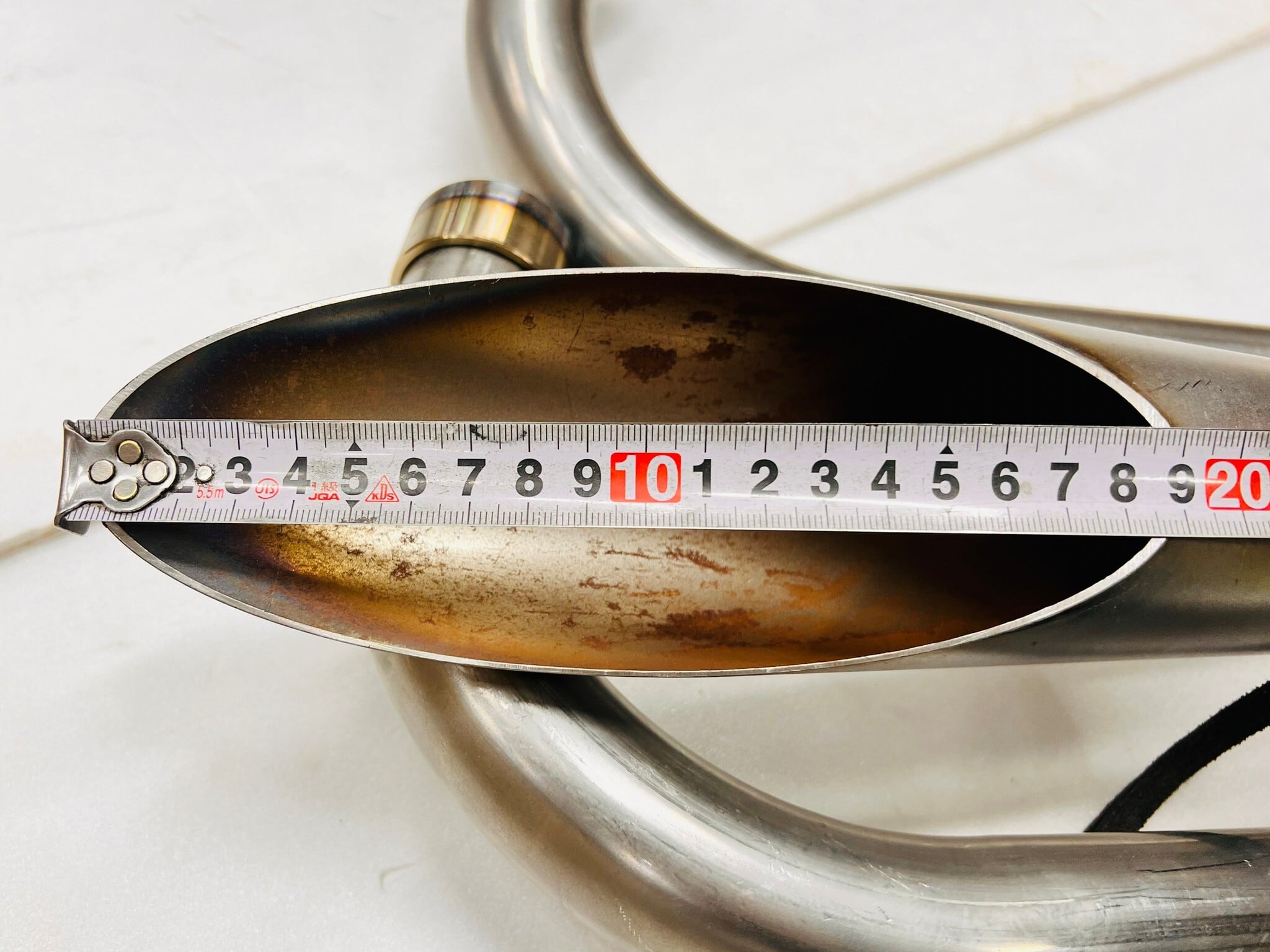 GS400/GSX400E/ザリ/ゴキ 猪管3 メガサイクロン 外伝 耐熱ブラック