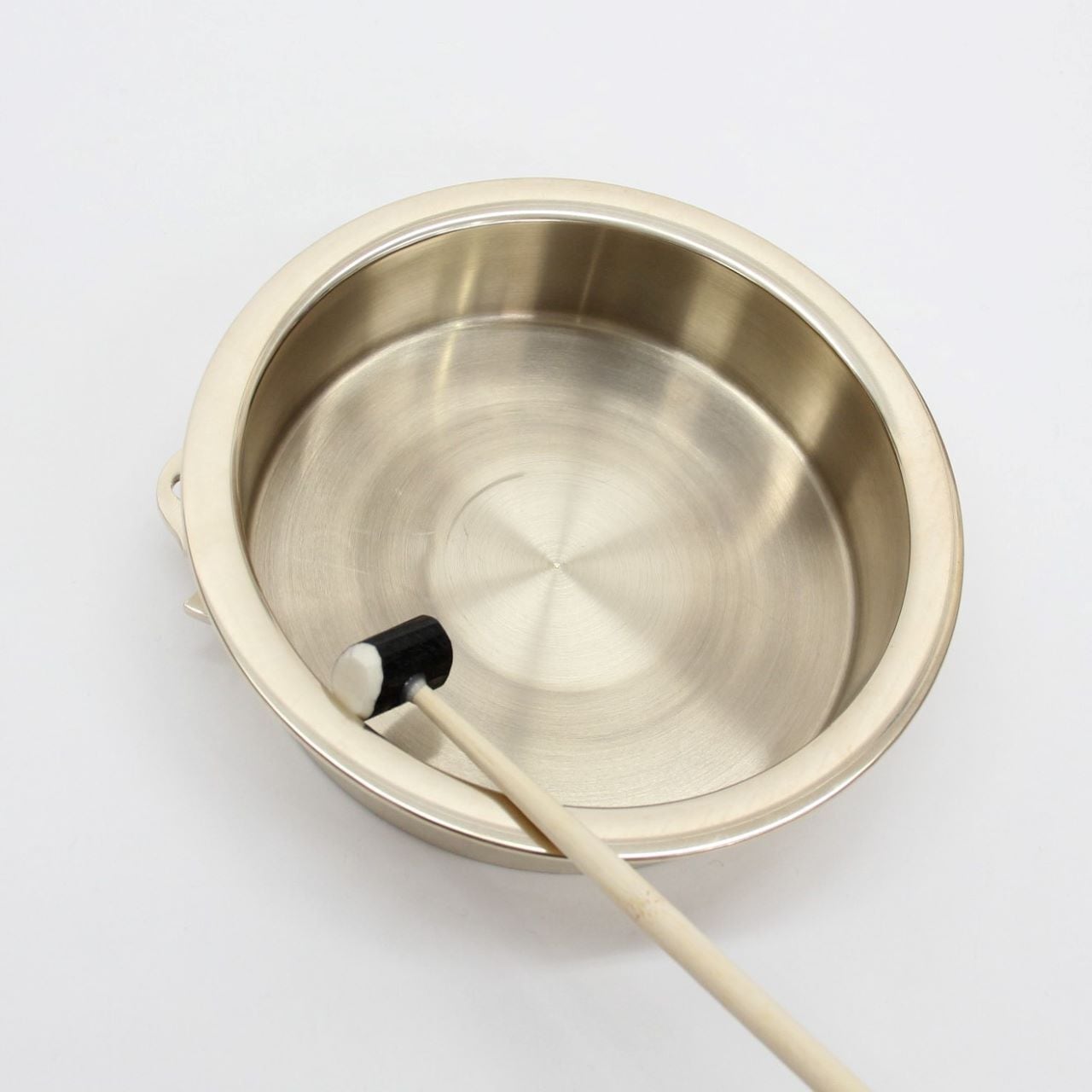 新スリ鉦 4寸 【当り鉦 摺鉦 かね 与助 チャンチキ 子供 女性 お囃子