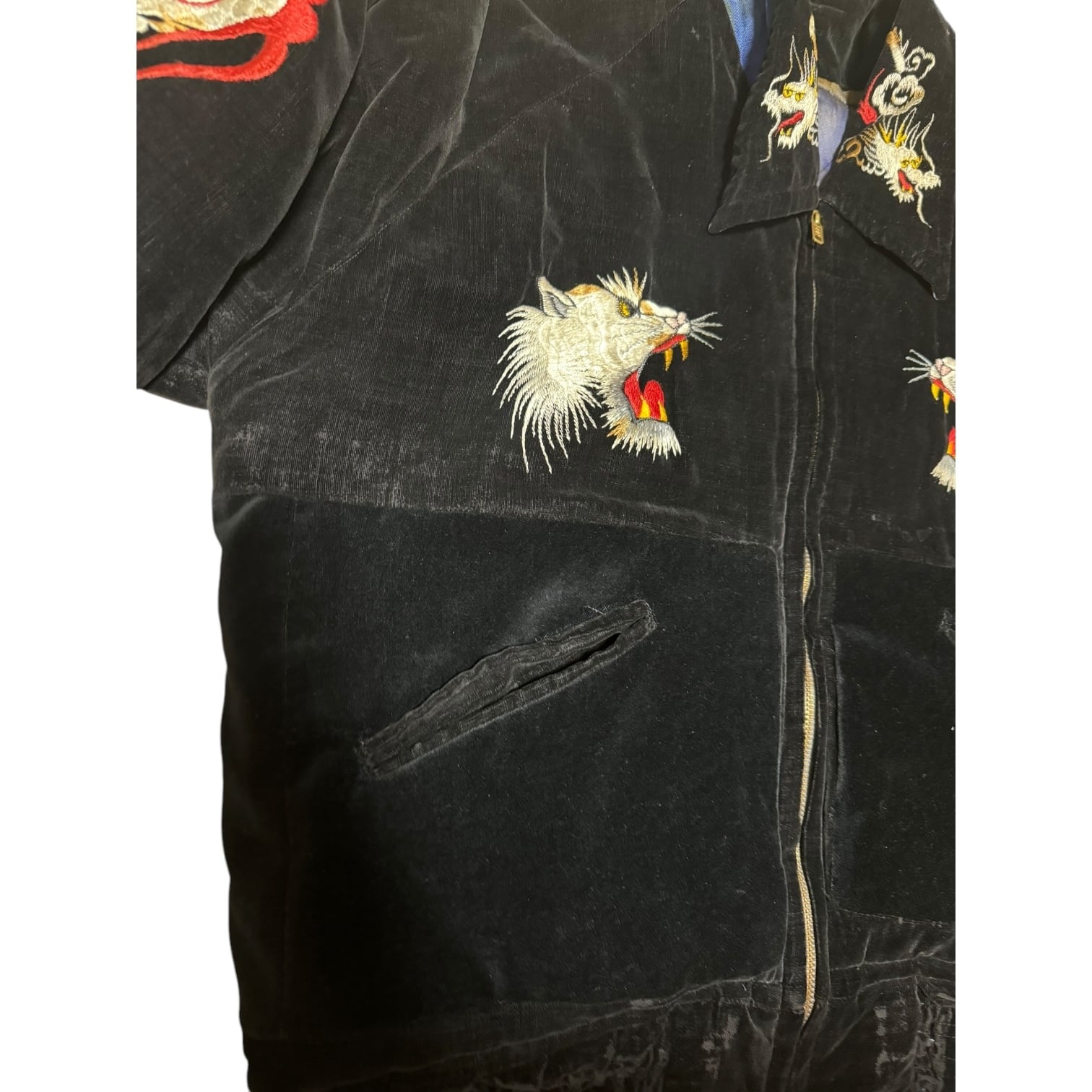 50s SOUVENIR JACKET 50年代 スーベニアジャケット 別珍 スカジャン