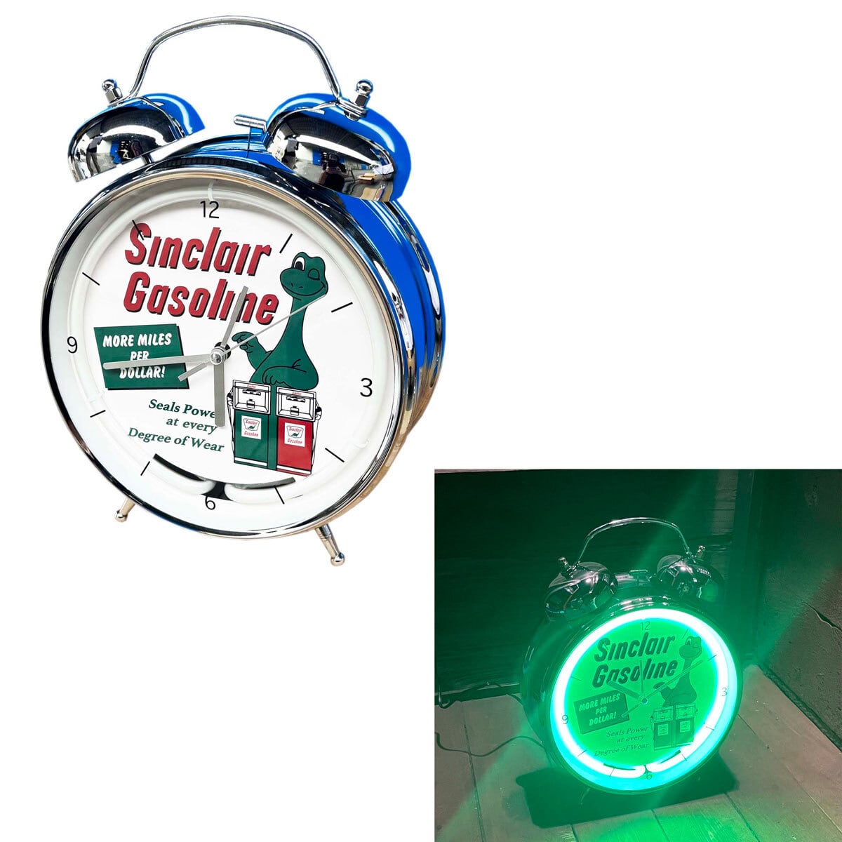 ネオンアラームクロックアメリカン雑貨 | アメリカン ザッカ ウェルカム