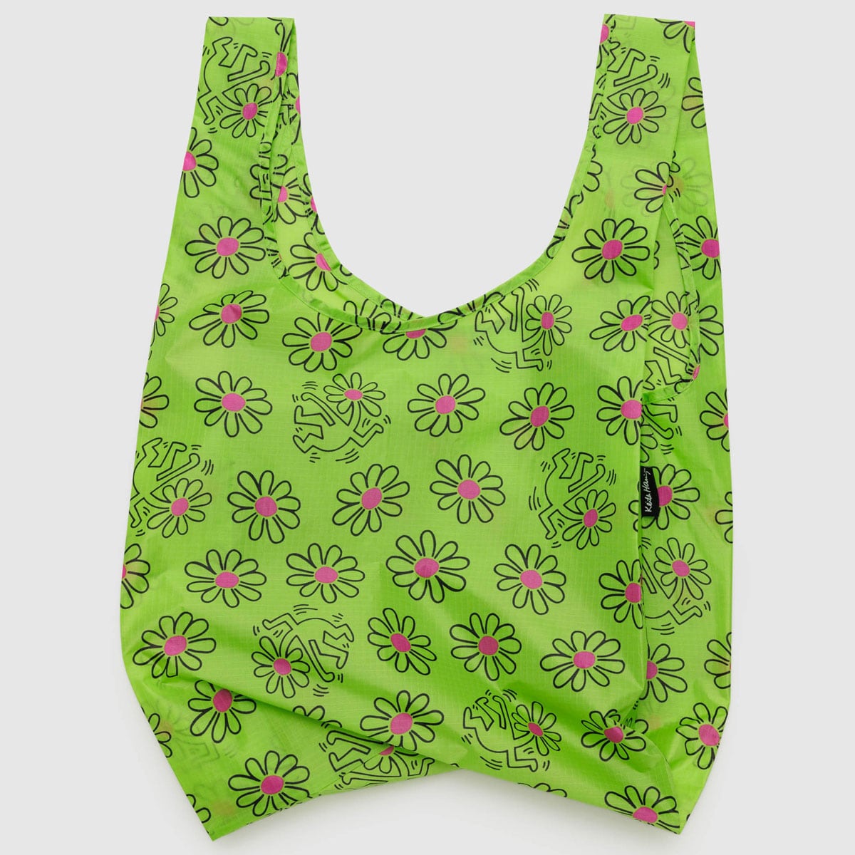 2024新作 エコバッグ BAGGU STANDARD KEITH HARING スタンダードバグゥ