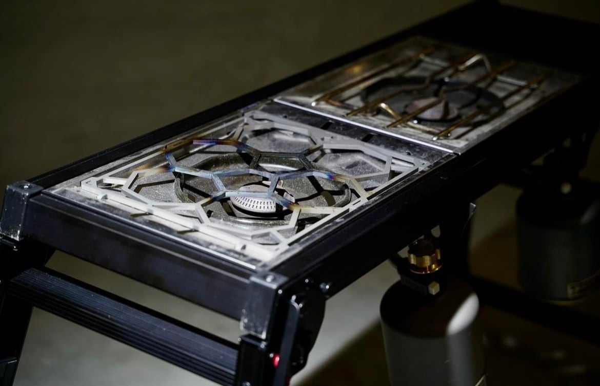 WANTKEY CAMP × HASEGAWA _ アルミグリルテーブル【受注販売】 | Geek