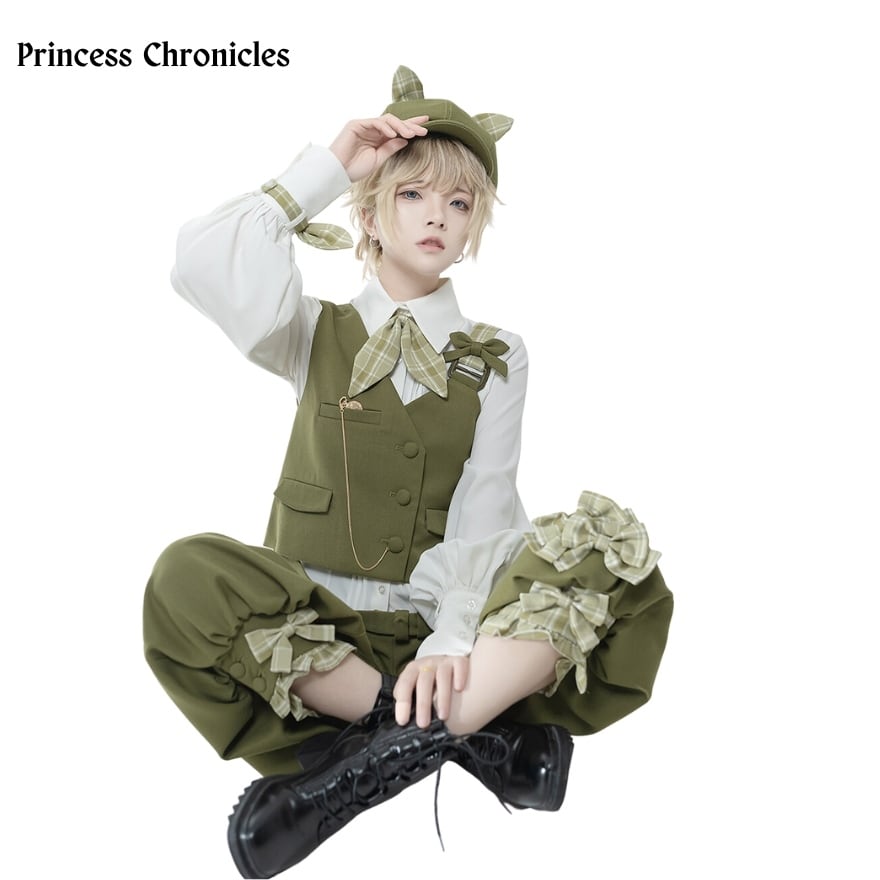 王子系 少年装ブランド princess Chronicles ゴスロリ系 セットアップ