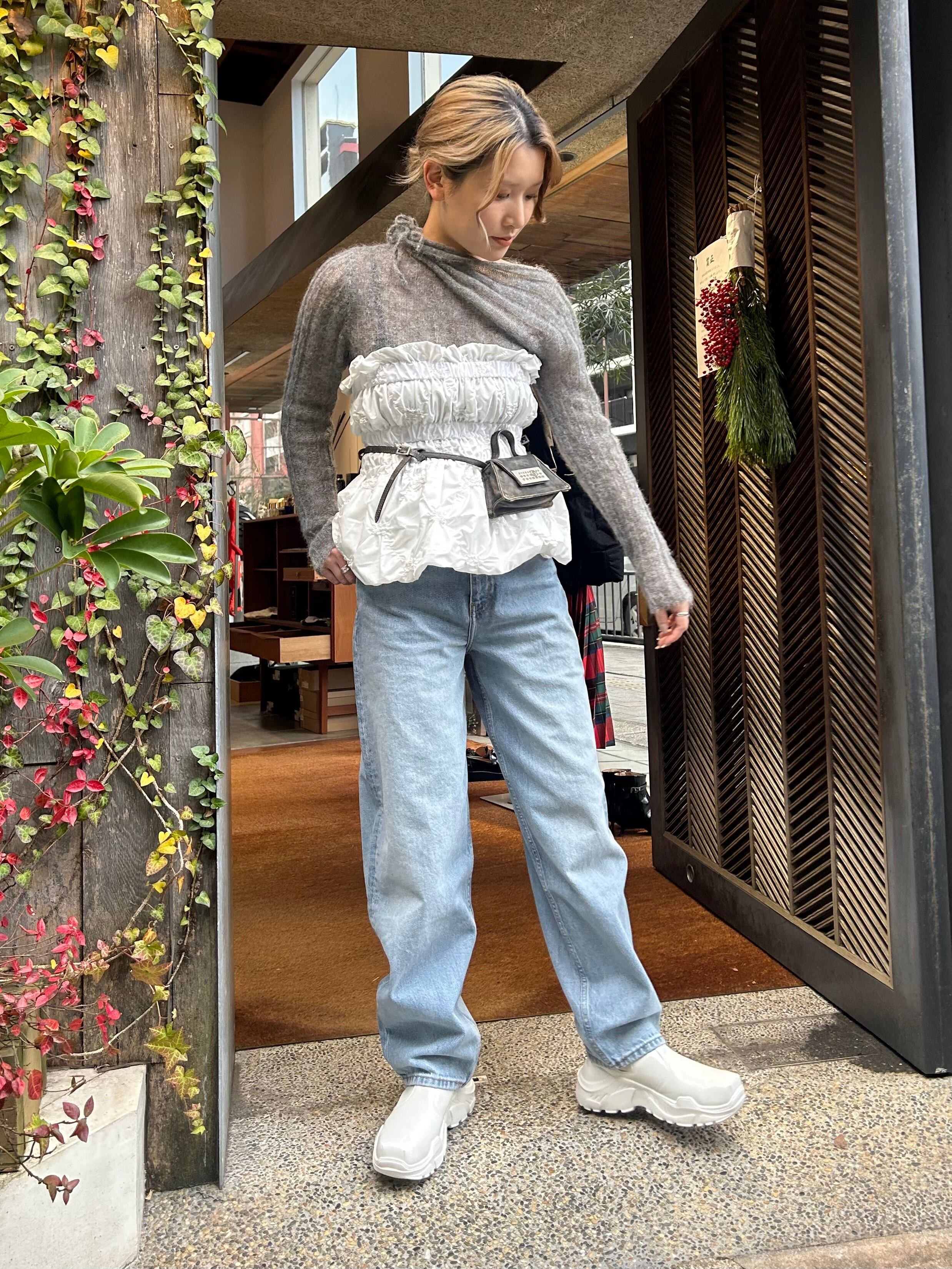 25SS】GANNI ガニー / LIGHT BLUE STARY JEANS / デニムパンツ | TRENT