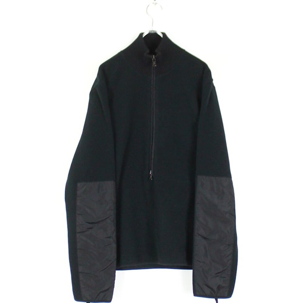 PRADA SPORTS フリースハーフジップカットソー 【FF-0640】 | cv