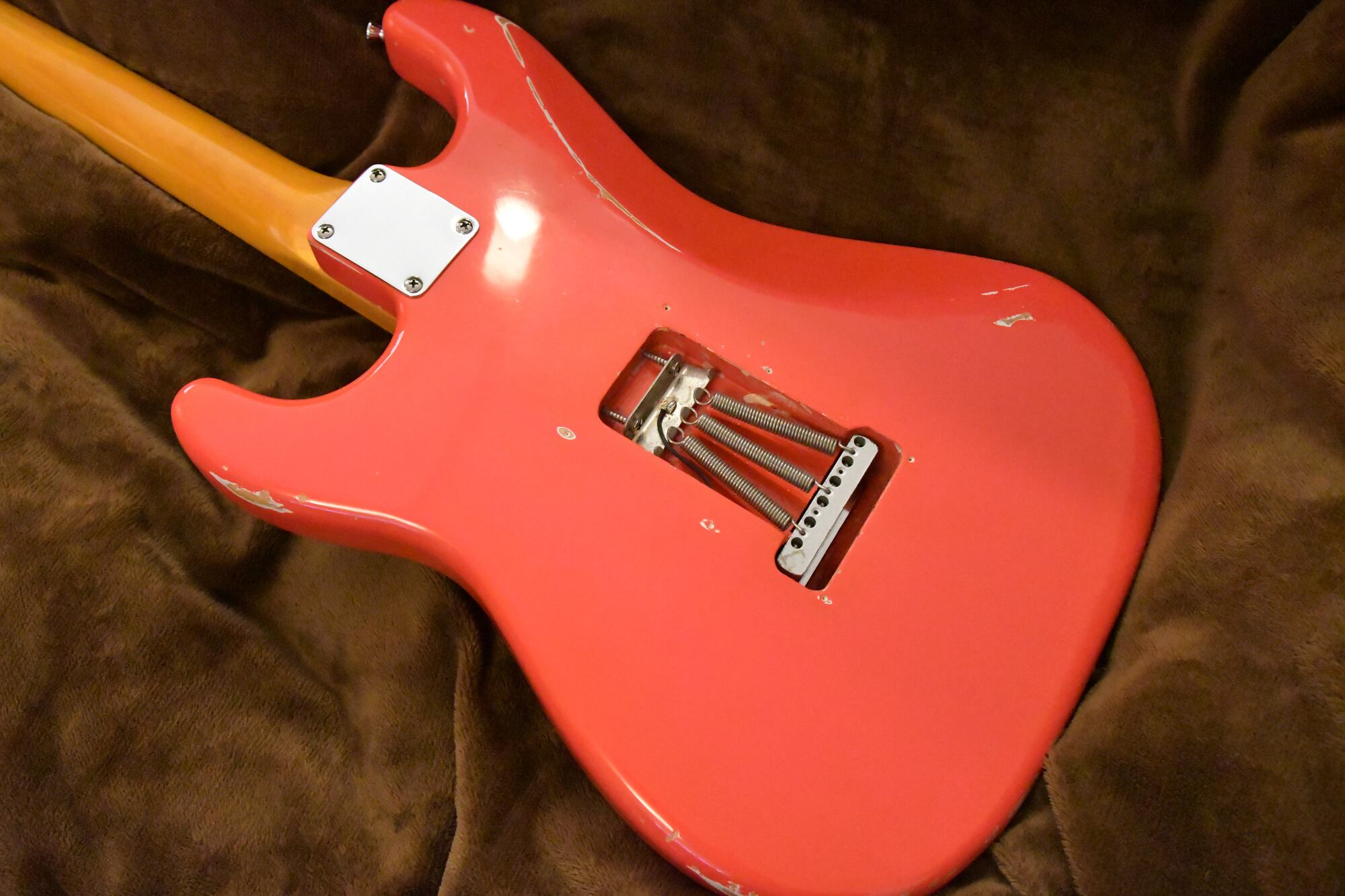 Fender Mexico 60s Stratocaster Faded Fiesta Red Relic #0001
