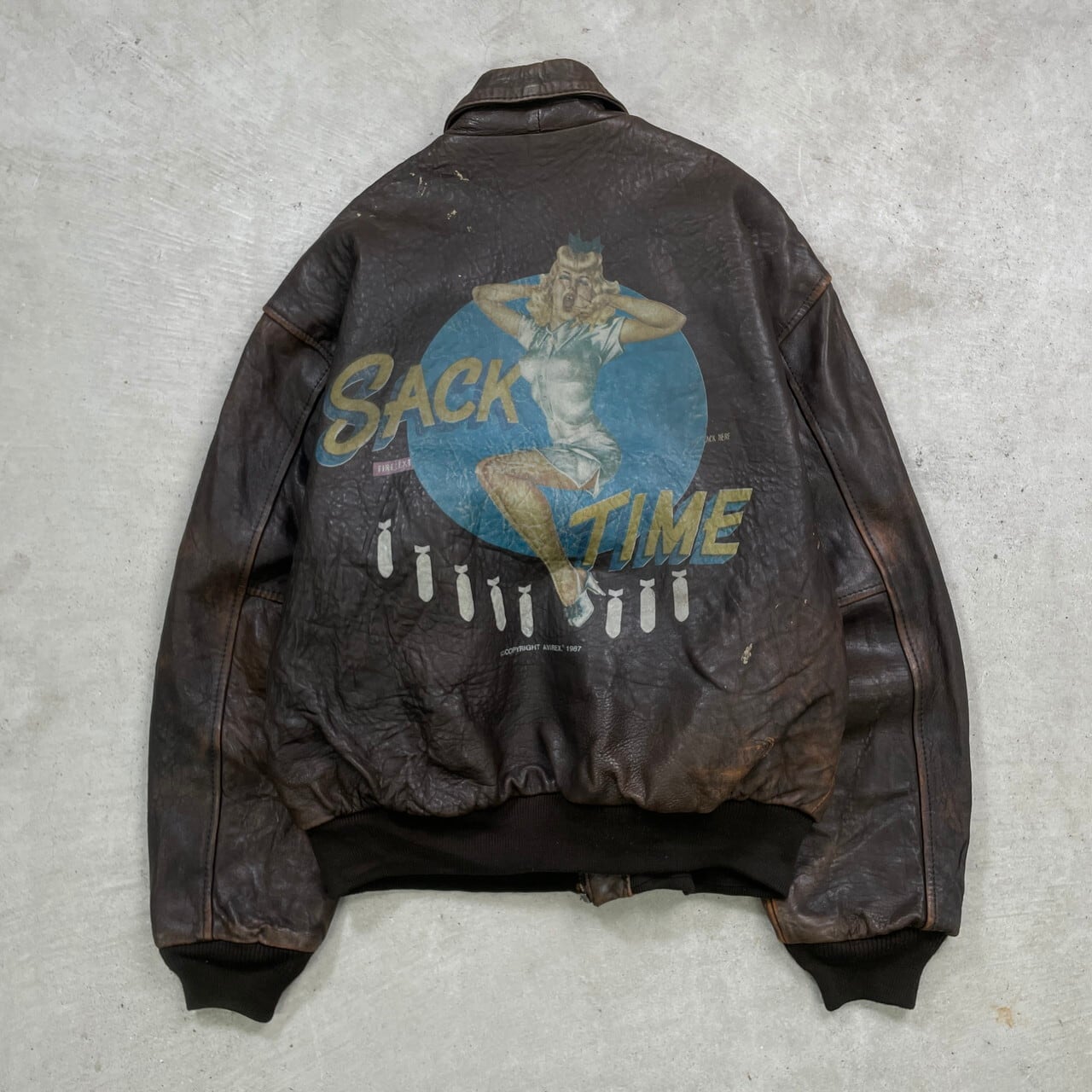 AVIREX アヴィレックス A-2 フライトジャケット レザージャケット