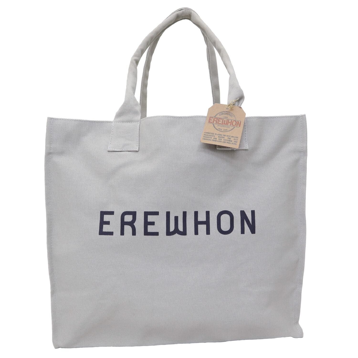 EREWHON エレウォン トートバッグ コットンバッグ グレー | Panipla