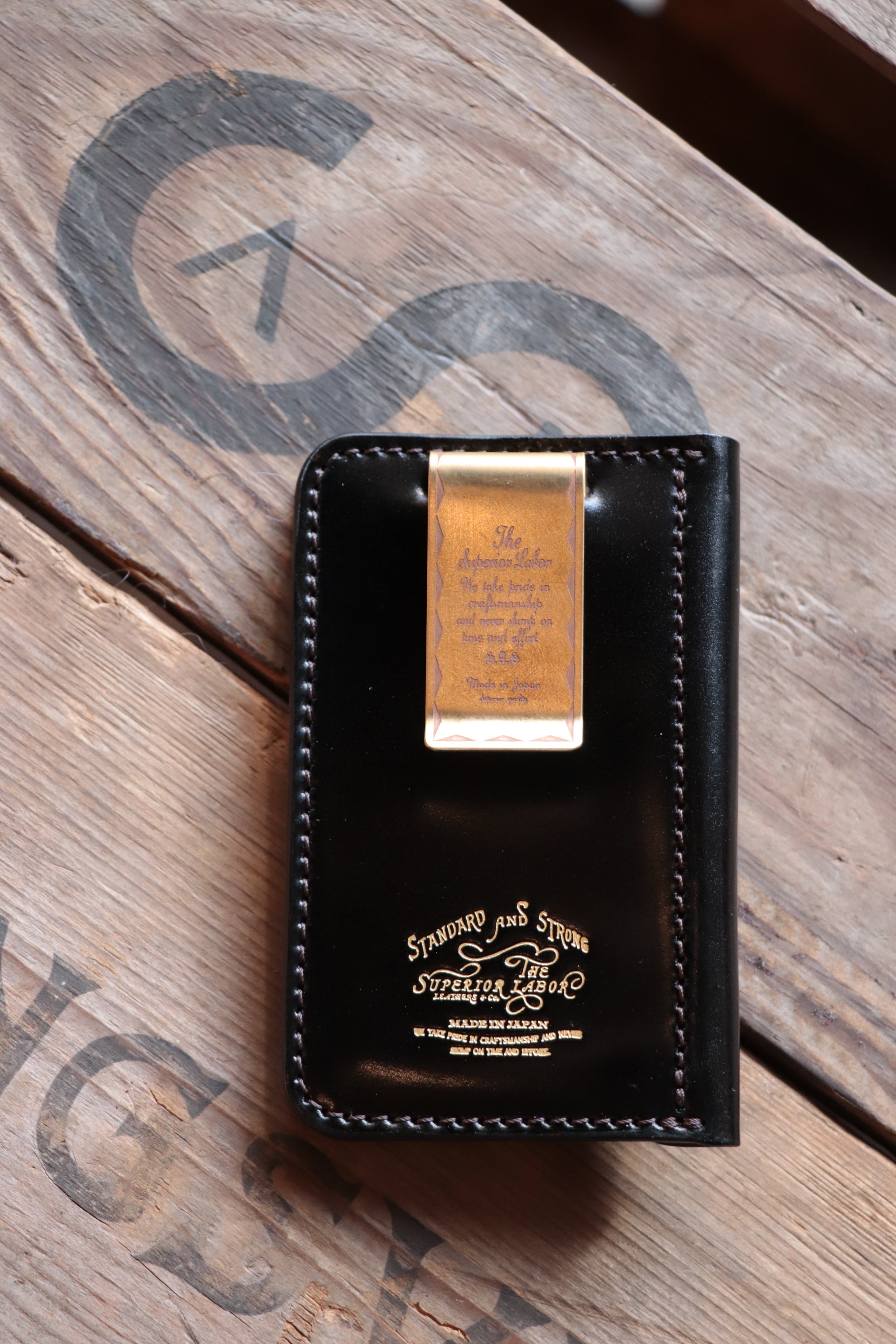 THE SUPERIOR LABOR/シュペリオールレイバー cordovan traveler's