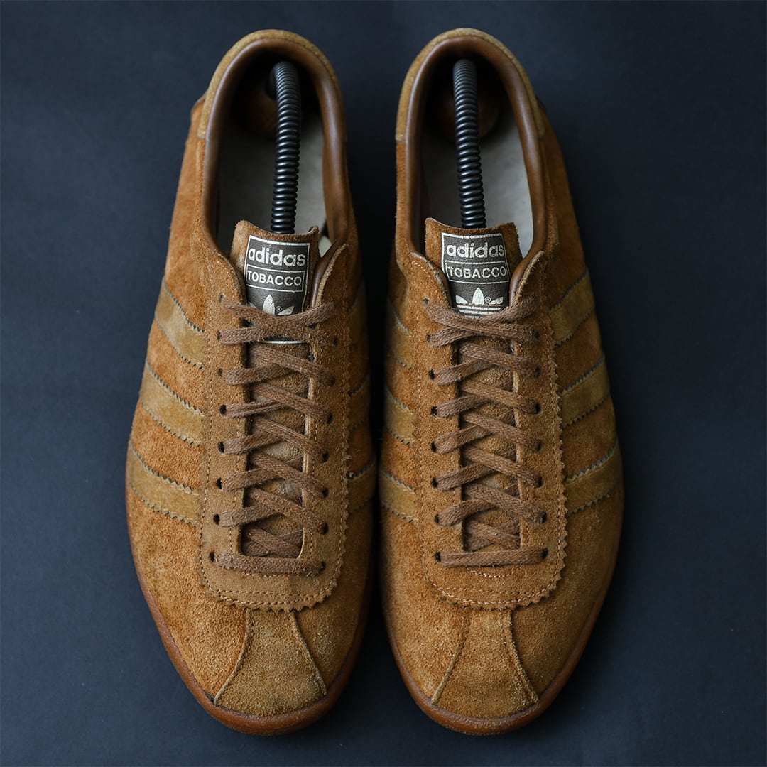 70s adidas TOBACCO made in France アディダス タバコ フランス製 元