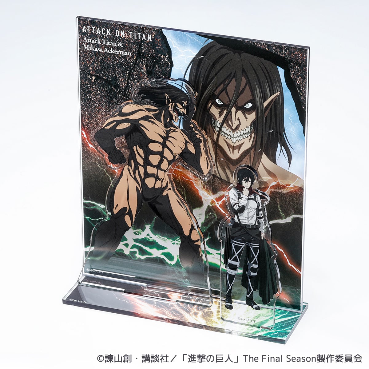 進撃の巨人】ジオラマアクリルスタンド第二弾（進撃の巨人-2nd