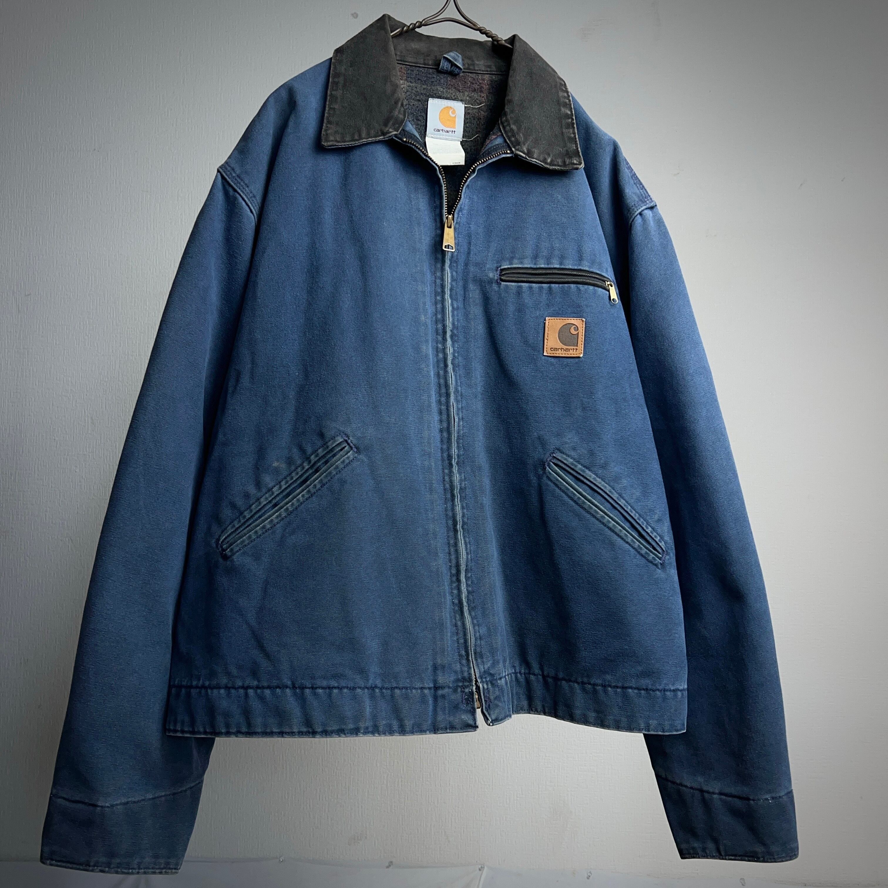 00's Carhartt Detroit Jacket J65BLU 00年代 カーハート デトロイト