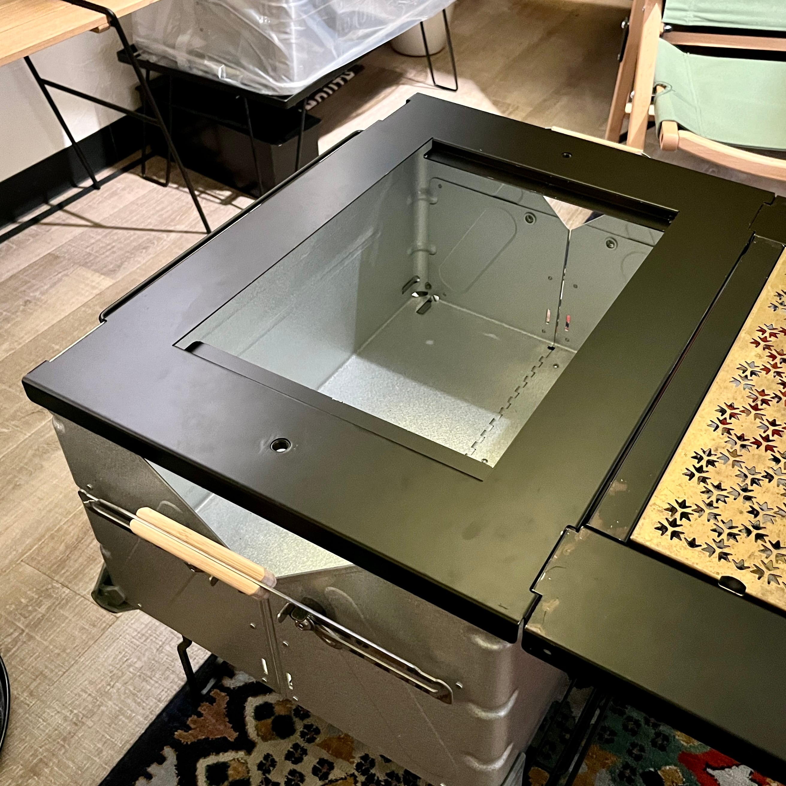 シェルコン50 アイアントップフレーム 天板 ブラック スノーピーク