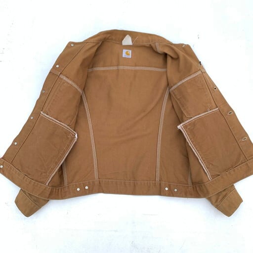 80's carhartt カーハート ダックトラッカージャケット ブラウン 70506