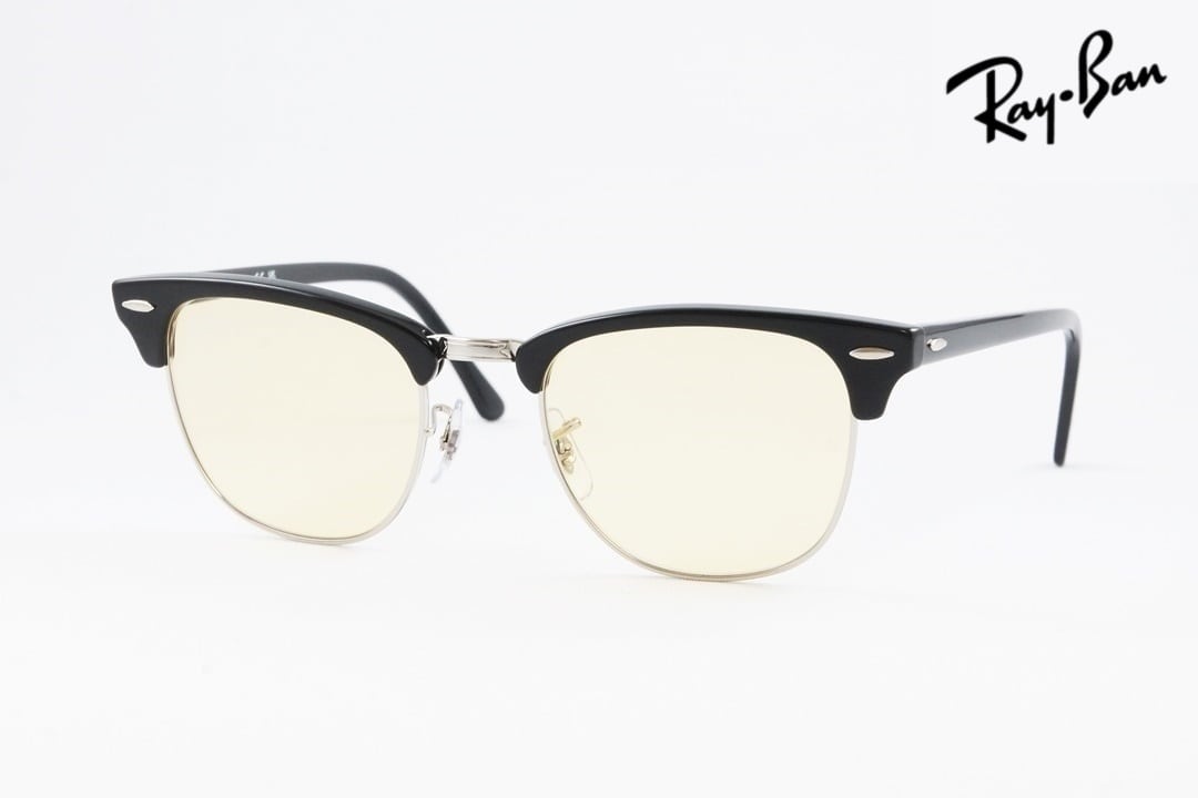 Ray-Ban ブルーライトカット CLUBMASTER RB3016 901/BF 49サイズ 51