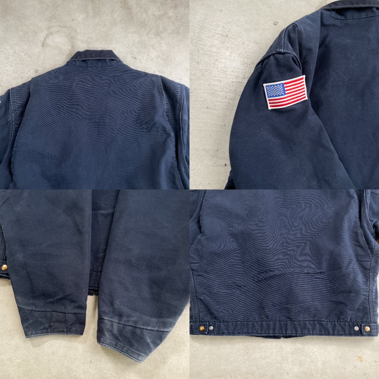 90-00年代 USA製 Carhartt カーハート ダック地 デトロイトジャケット