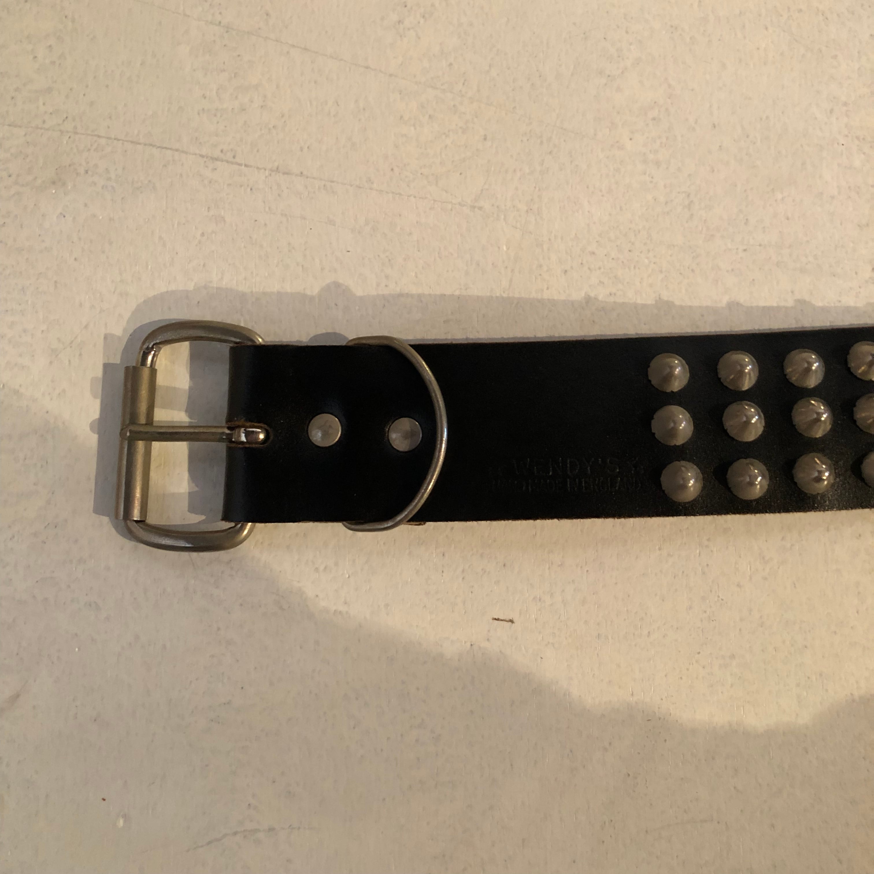 3連ロンドンコーンの鋲ベルト Wendy's Mサイズ | 古着屋border