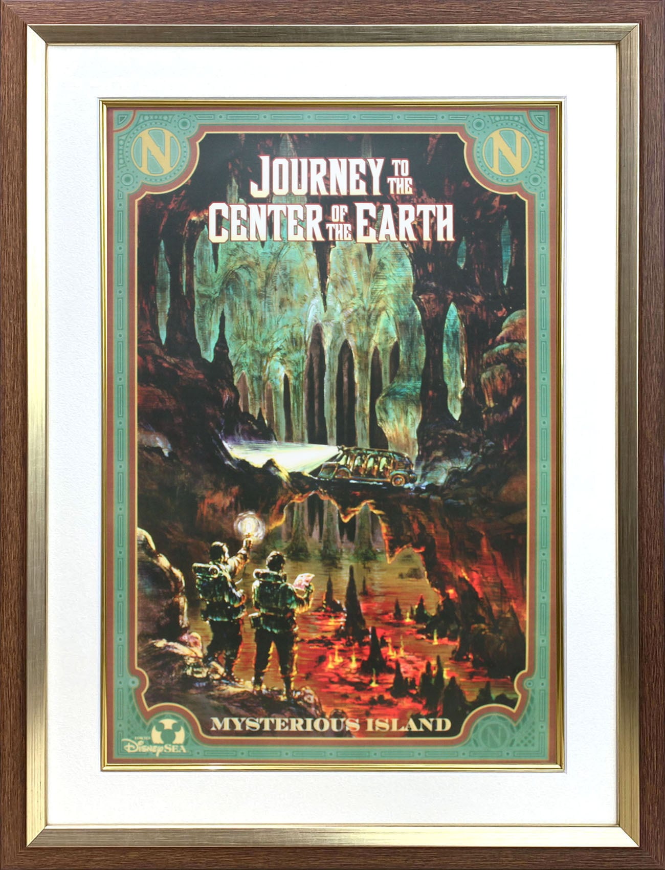 ディズニー テーマパーク ポスター「東京ディズニーシー/センター オブ