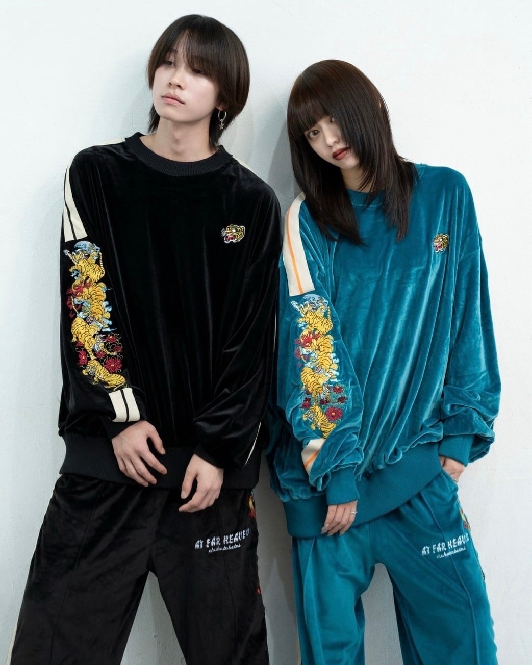 Tiger track sweat/green | チュウカタベタイ