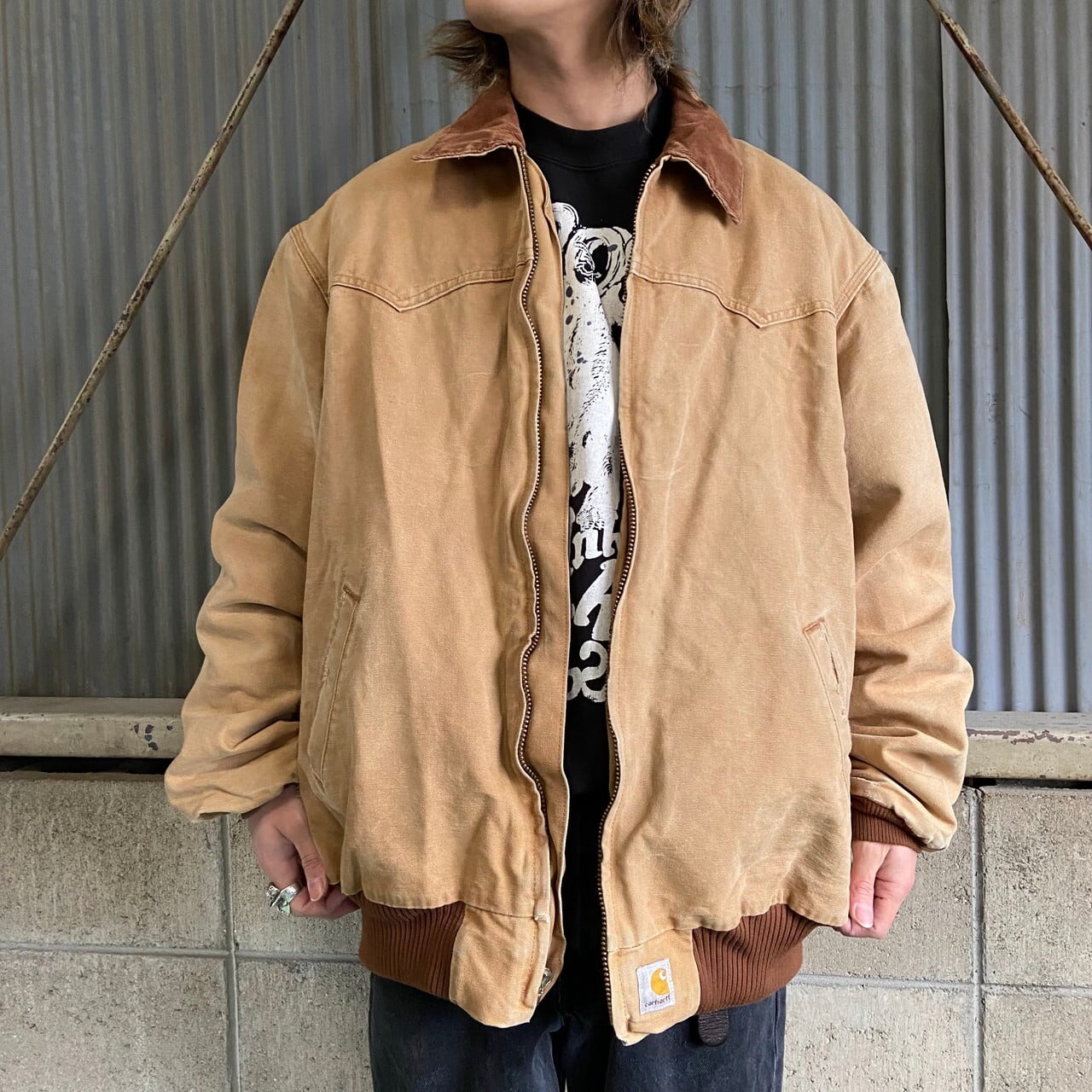 ビッグサイズ 90年代 USA製 Carhartt カーハート サンタフェジャケット
