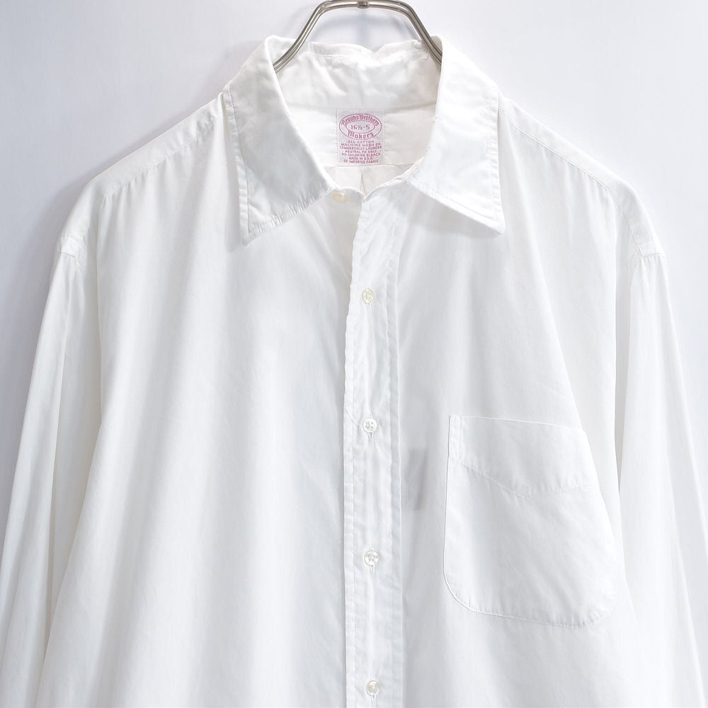 80s～ アメリカ製 Brooks Brothers ブルックスブラザーズ ホワイト