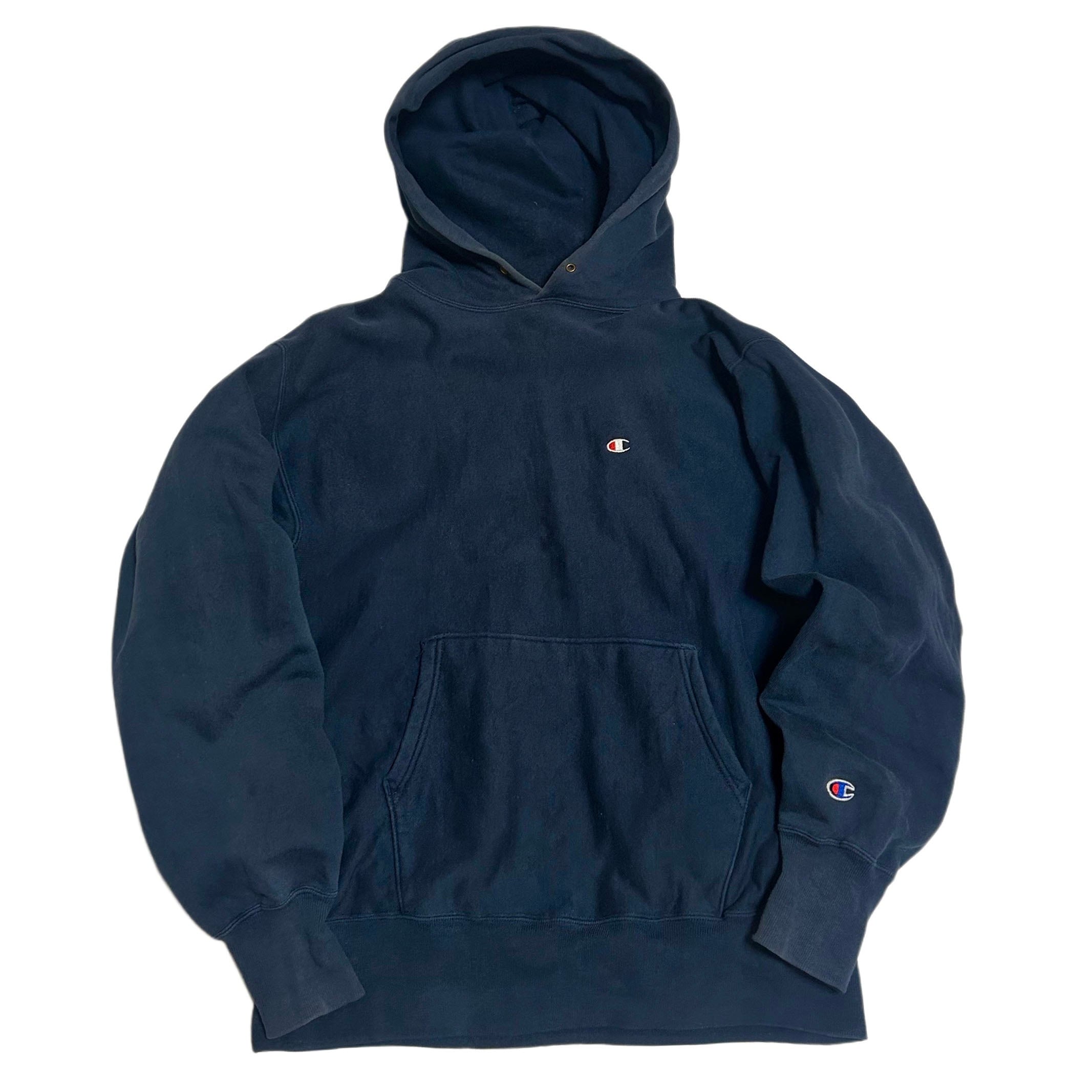 90s Champion チャンピオン リバースウィーブ パーカー 目付き