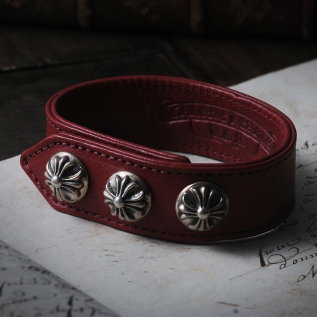 CHROME HEARTS クロムハーツ Bracelet ブレスレット】3ボタン2スナップ