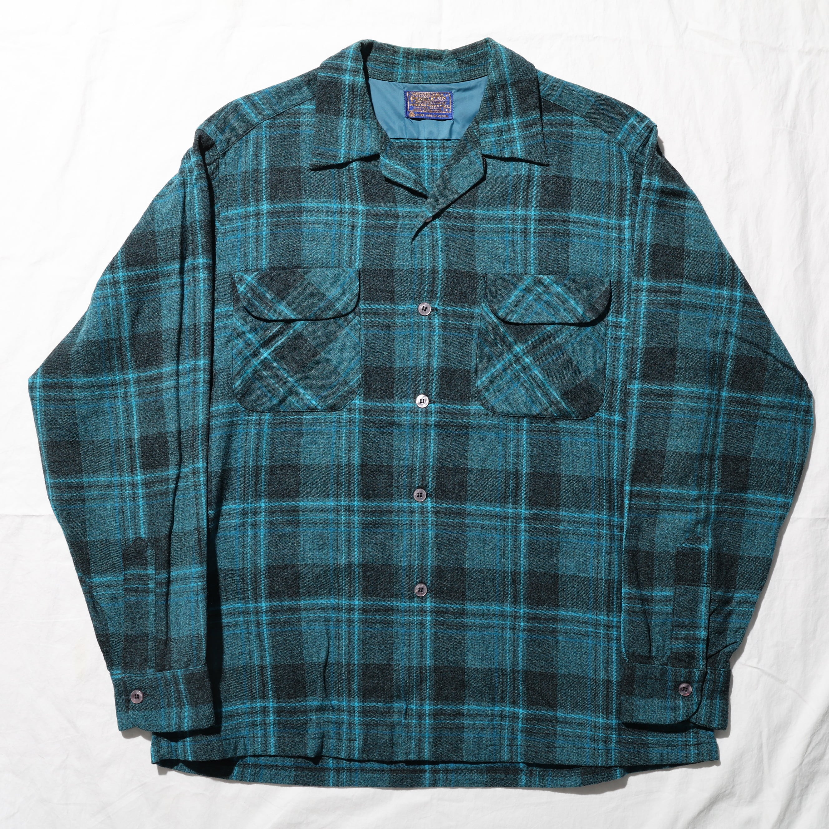極美品 L 60s Pendleton Board Shirt ペンドルトン ボードシャツ