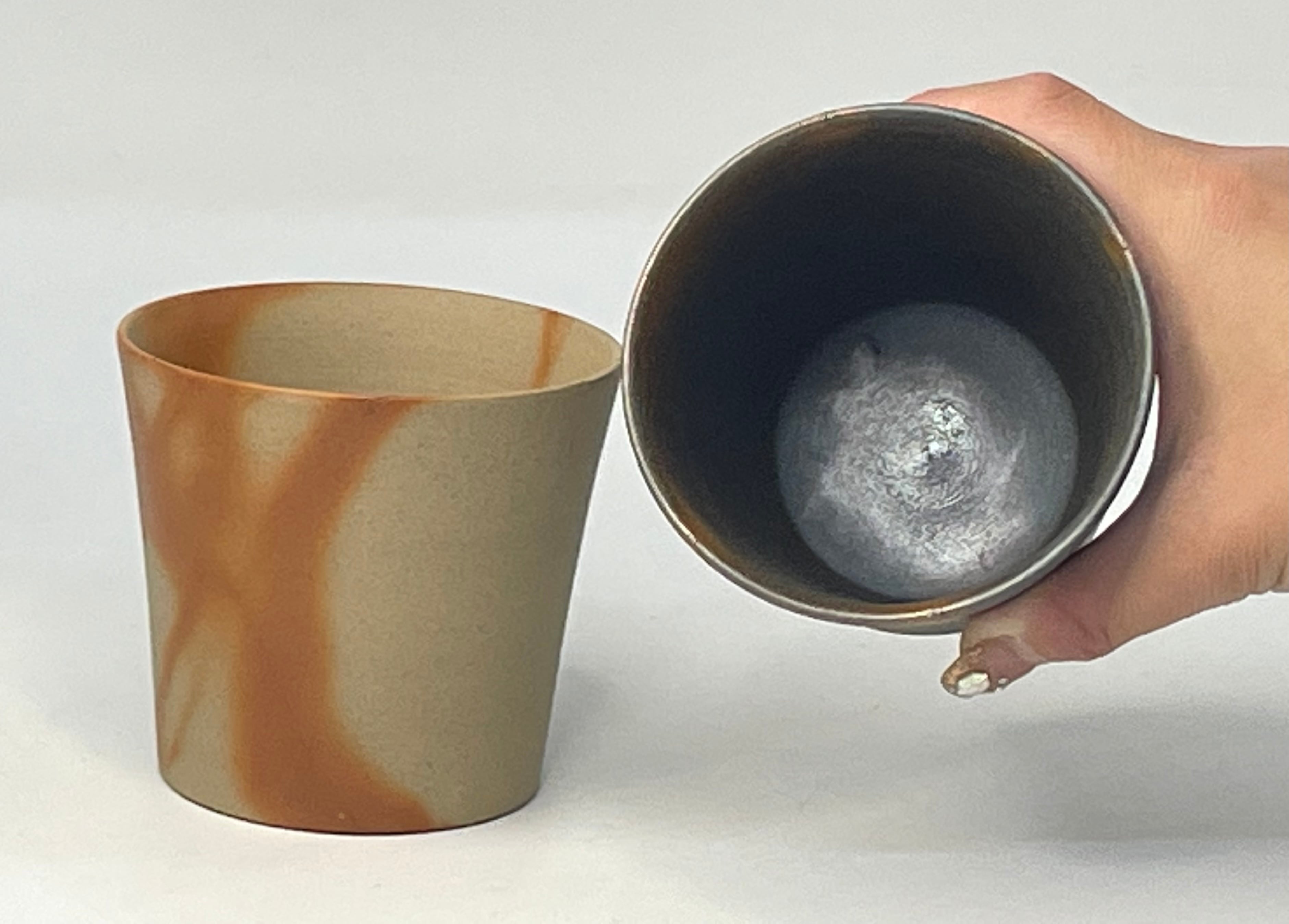 備前焼】フリーカップペア【山麓窯】 | 備前焼ギャラリー山麓窯2