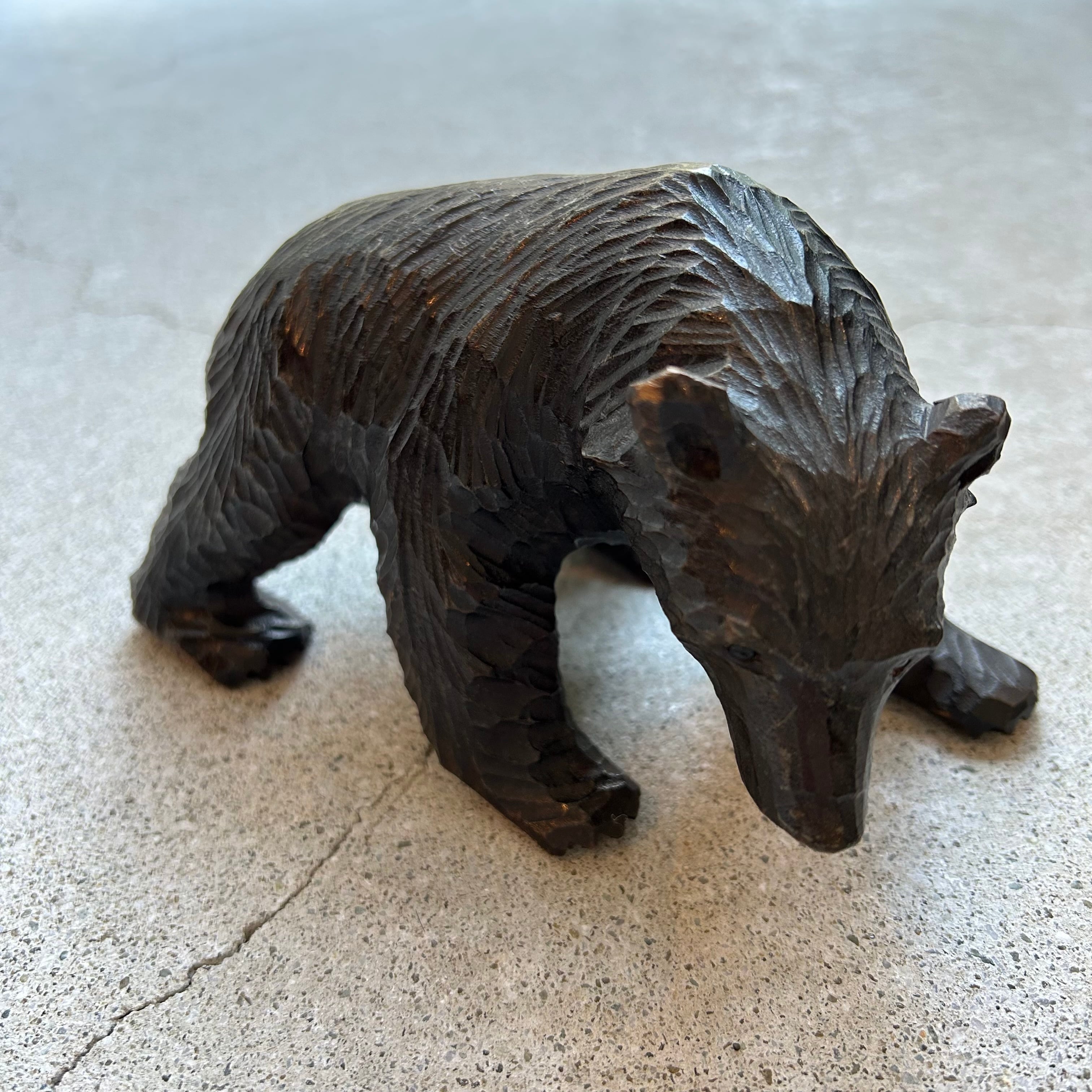 古道具 木彫りの熊 ① | tsuyukusa store