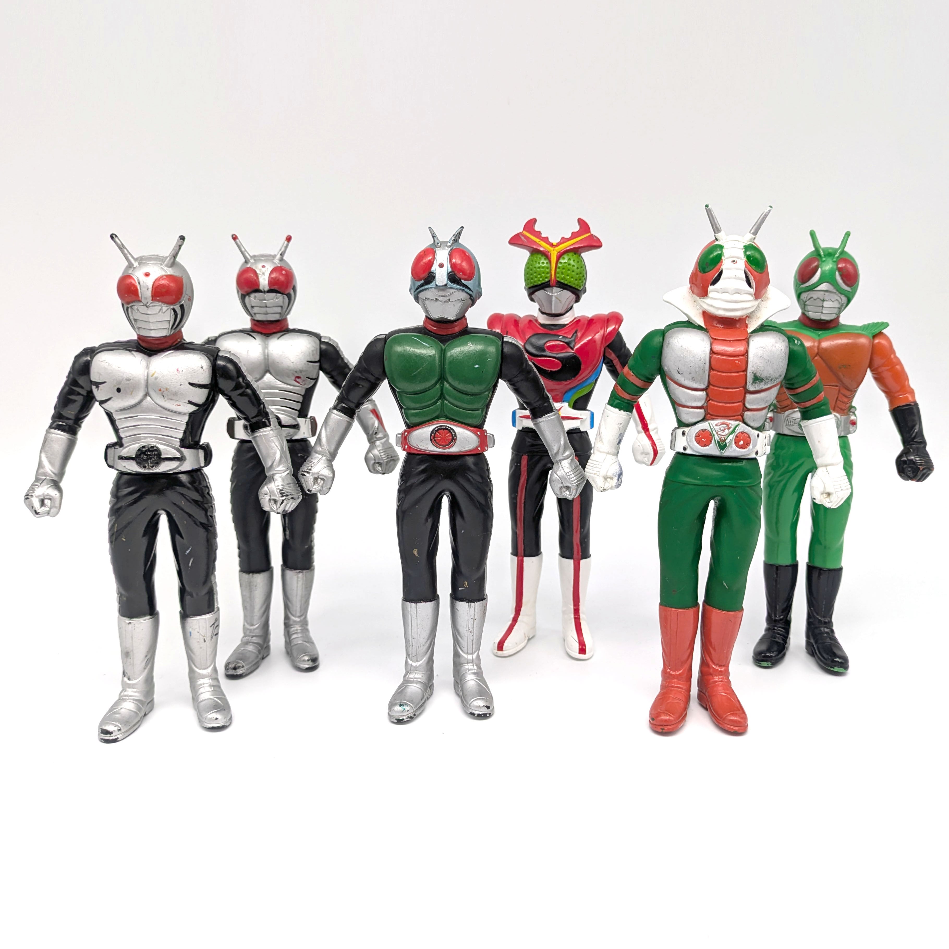 BANDAI(バンダイ)・ソフビ人形・昭和仮面ライダー・まとめ売り・レトロ