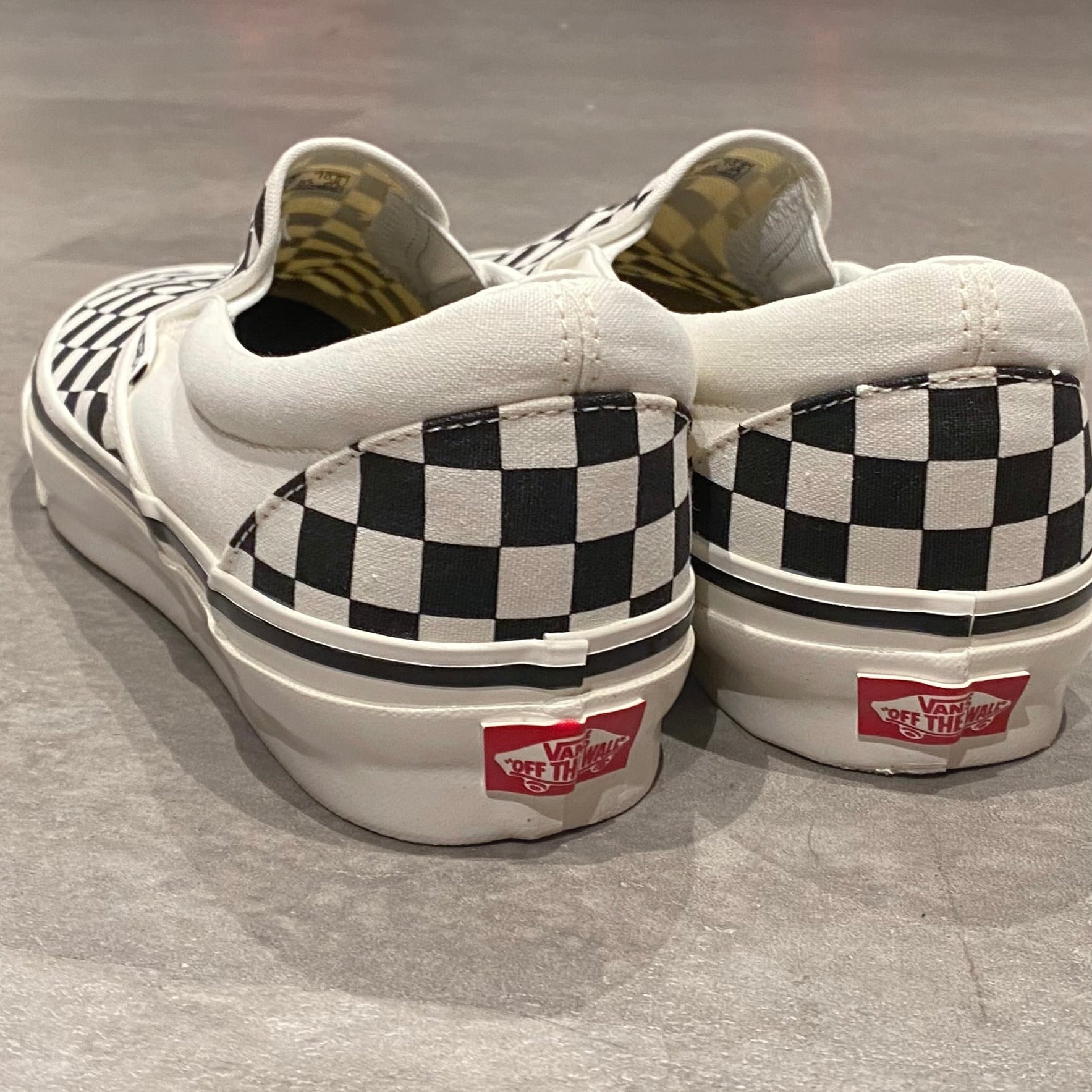 VANS MTE Slip-On Reissue 98 - Checkerboard Marshmallow/Black