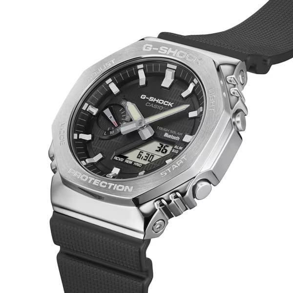 カシオ G-SHOCK GBM-2100-1AJF ブラックダイヤル タフソーラー メタル