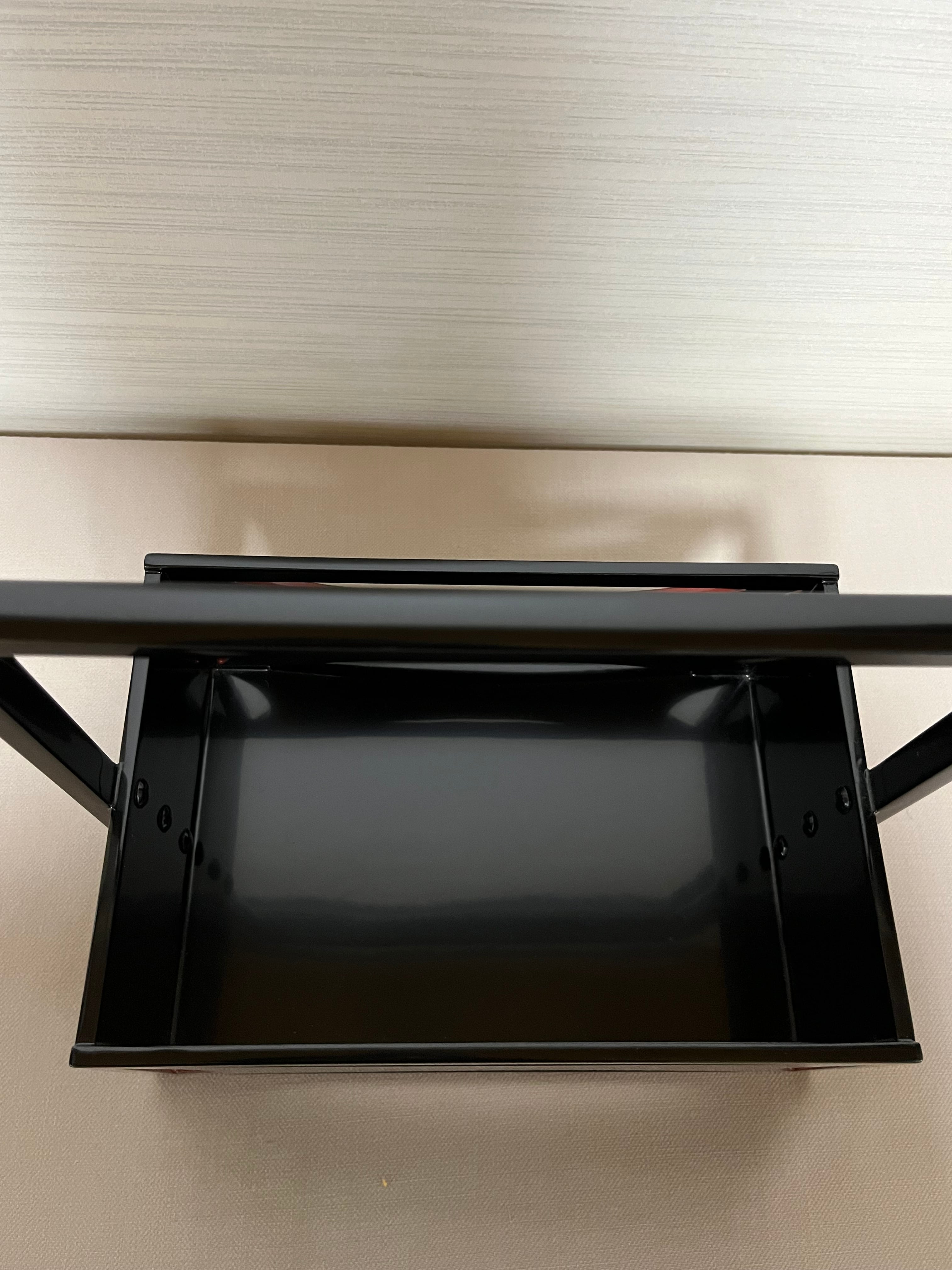 輪島塗 手付糸巻煙草盆 目代宗芳造 共箱 古物 | 茶道具 静月堂