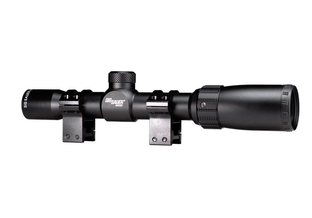 SIG SAUER SIG AIR SCOPE 1-4X24 MIL DOT RETICLE BLACK(AIR-T4