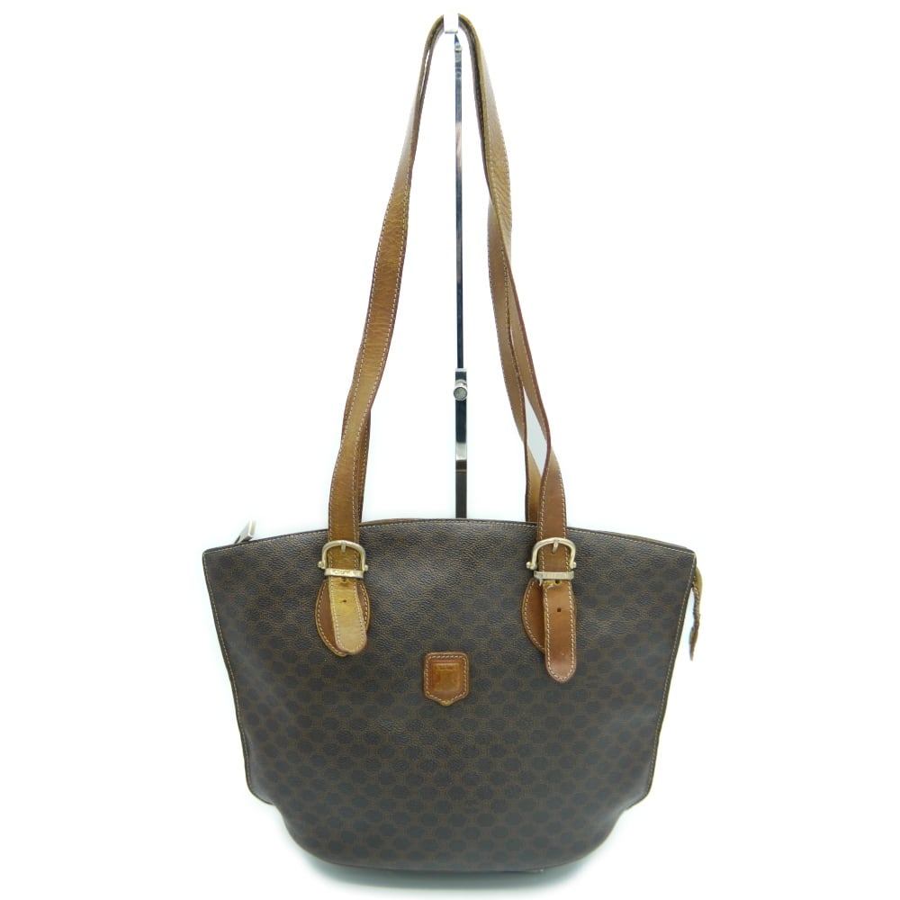 CELINE セリーヌ マカダム柄 ショルダー トートバッグ MC99/1 Y04336