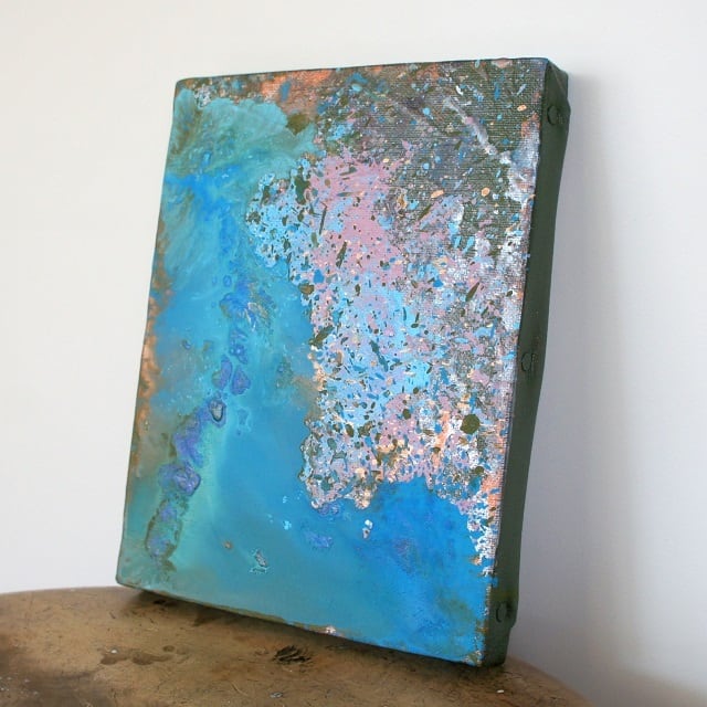 無題」 キャンバスにアクリル * 絵画 現代アート 抽象画 内野隆文