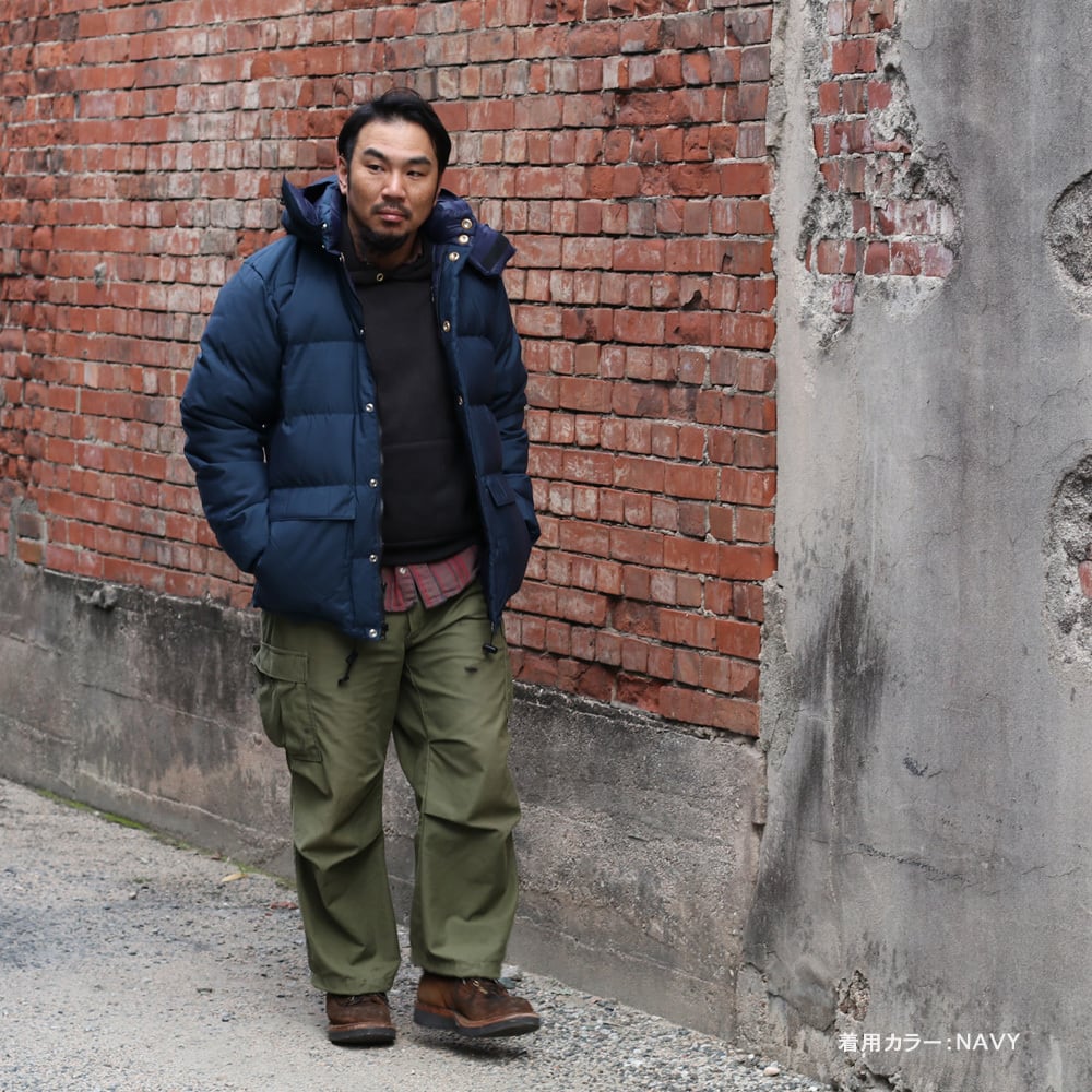 Crescent Down Works クレセントダウンワークス NAVY ダウンジャケット