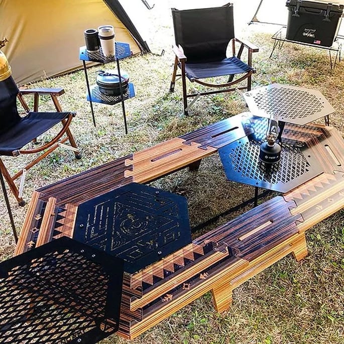 アウトレット 20%OFFセール！】テーブル アナキャン ANCAM メタヘキテL