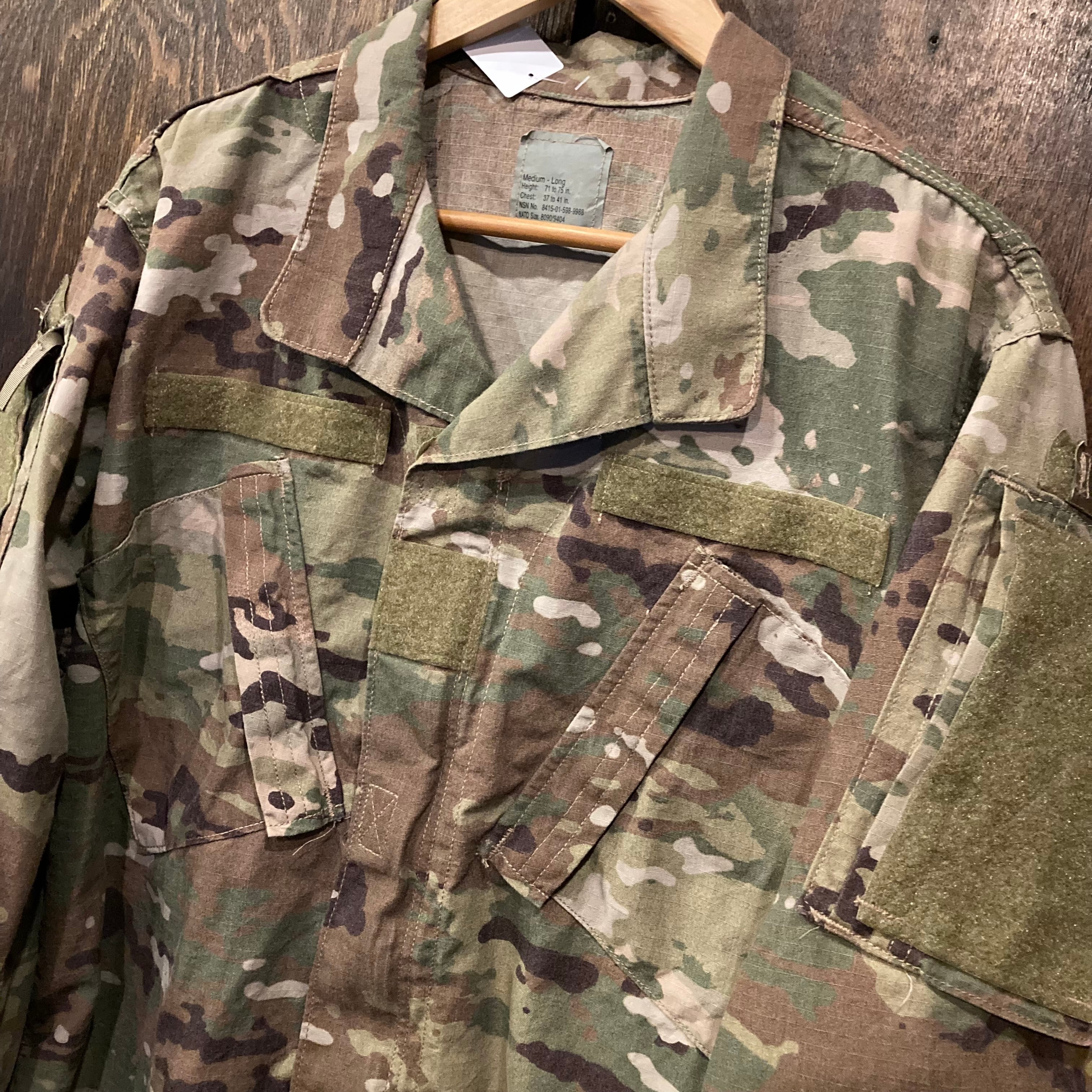 アメリカ軍 U.S.ARMY ミリタリージャケット ACU 迷彩ジャケット OCP